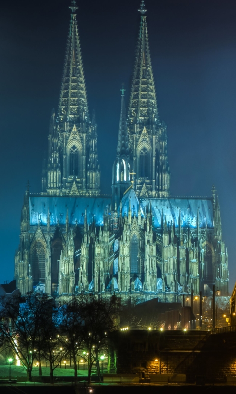 Baixar papel de parede para celular de Catedral, Colônia, Religioso, Catedral De Colônia gratuito.