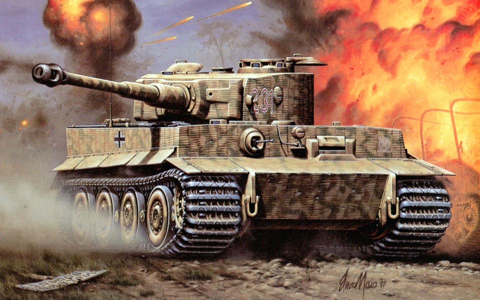 352189 скачать обои танки, тигр i, военные - заставки и картинки бесплатно