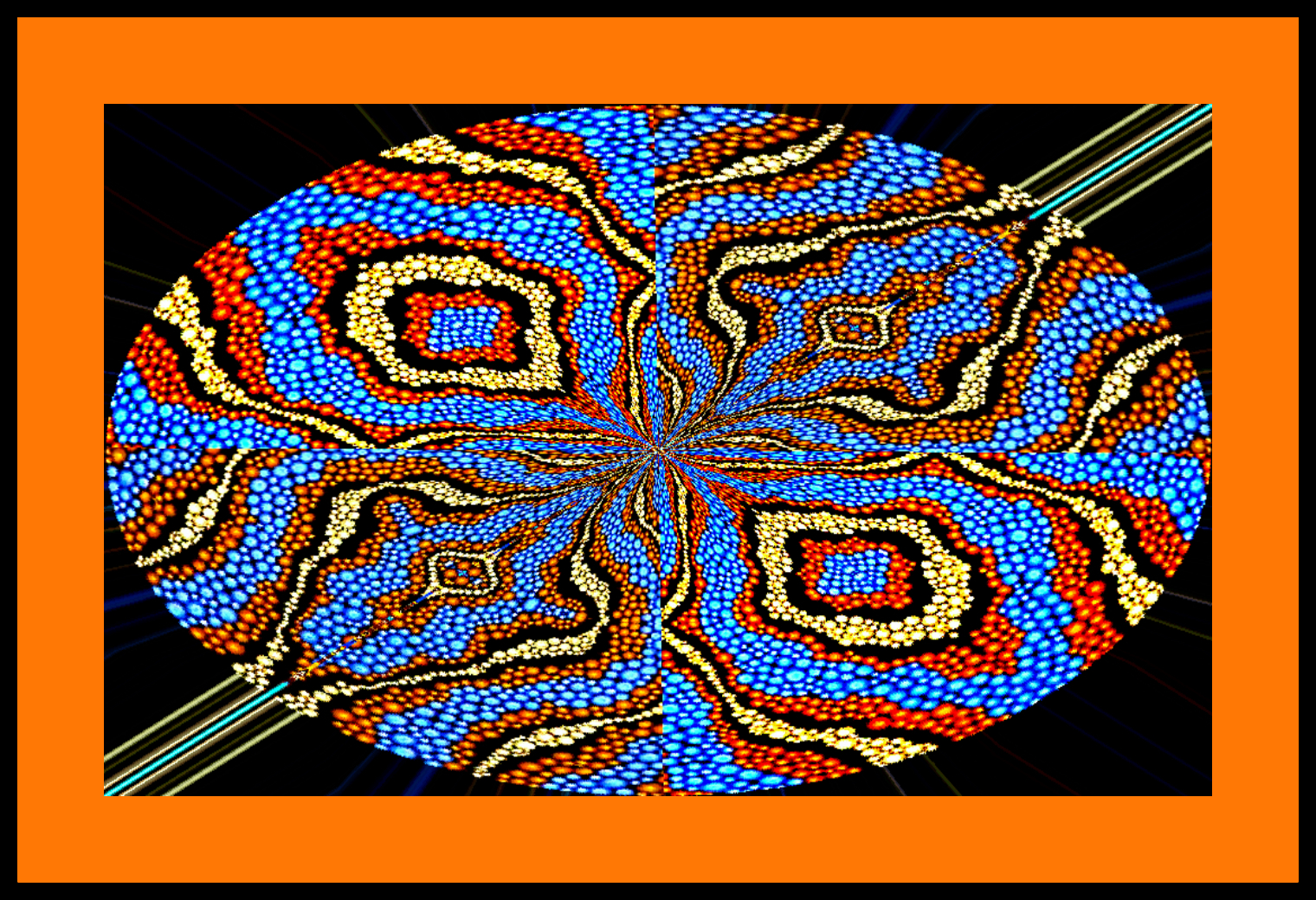 Laden Sie das Abstrakt, Fraktale, Indigene Kunst-Bild kostenlos auf Ihren PC-Desktop herunter