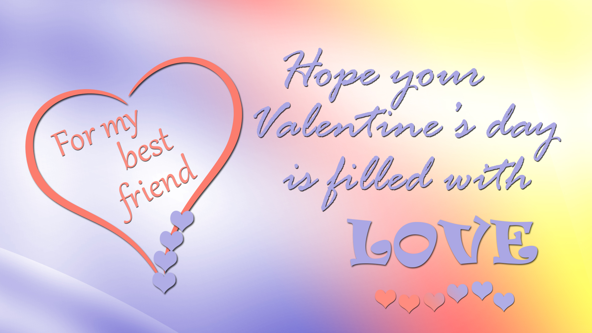 無料モバイル壁紙タイポグラフィ, 愛する, バレンタイン・デー, 心臓, ホリデーをダウンロードします。