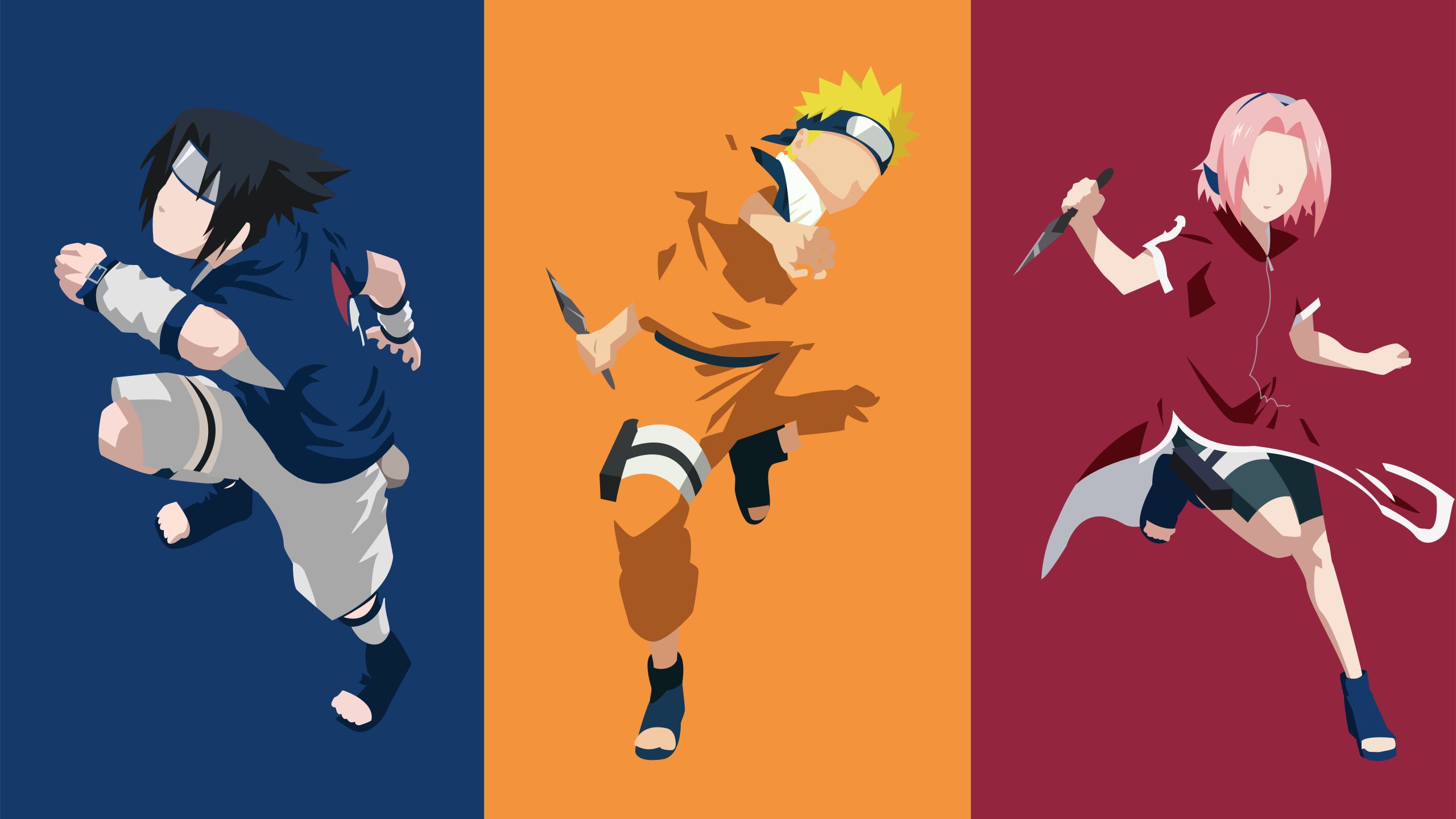 Handy-Wallpaper Naruto, Animes, Sasuke Uchiha, Sakura Haruno, Naruto Uzumaki kostenlos herunterladen.