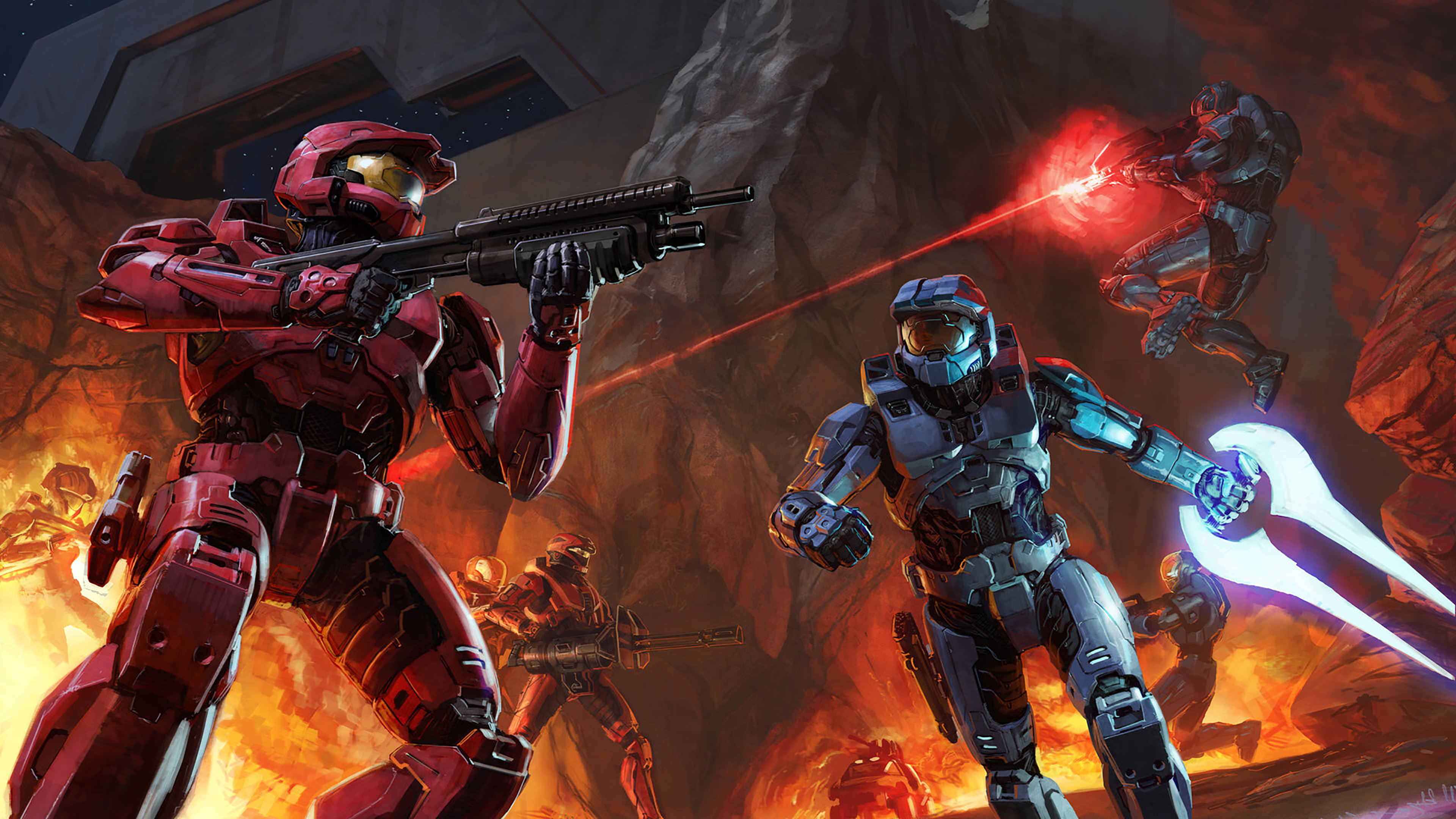 Laden Sie das Heiligenschein, Computerspiele, Halo 3-Bild kostenlos auf Ihren PC-Desktop herunter