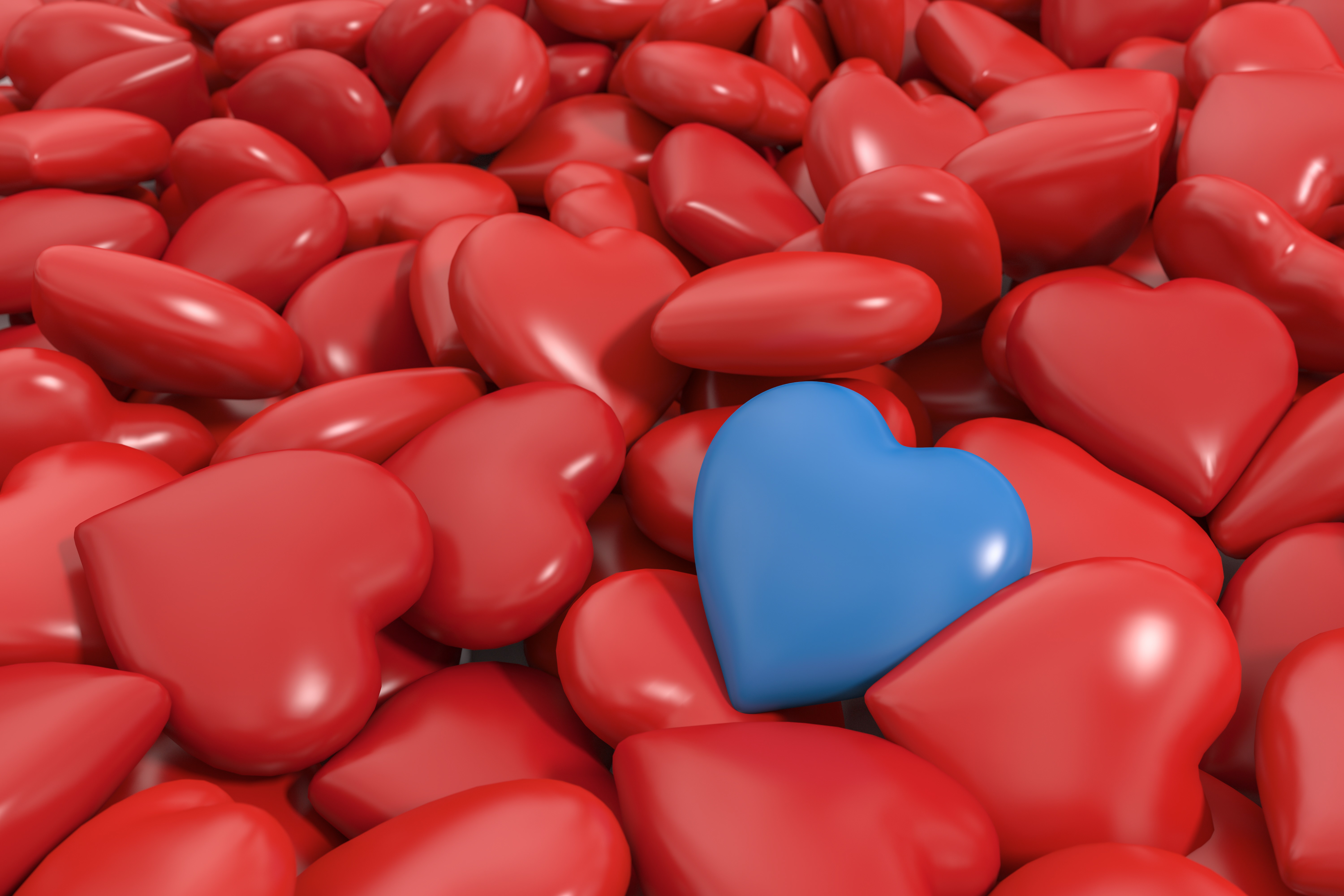 Téléchargez gratuitement l'image Un Cœur, Cœur, 3D sur le bureau de votre PC