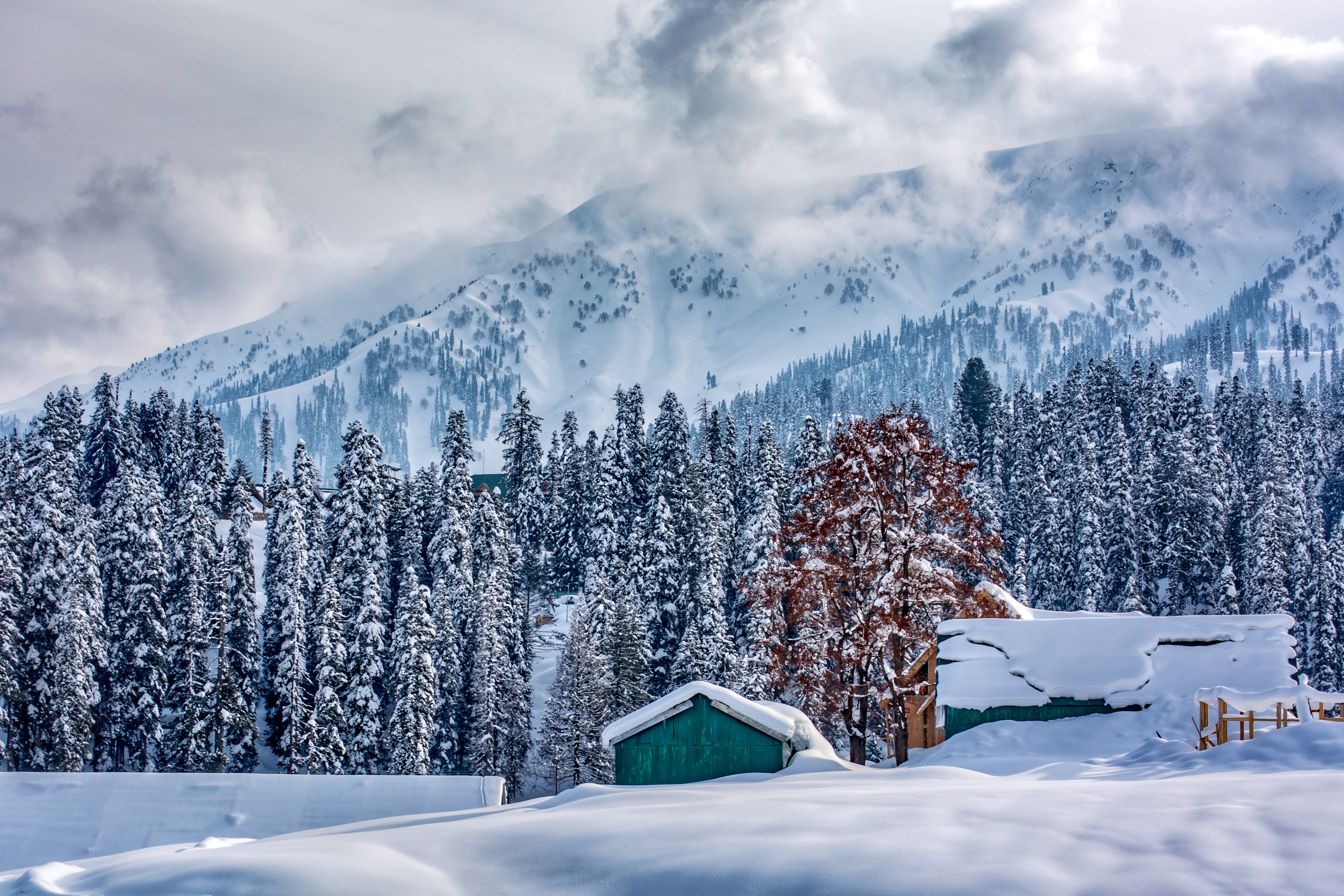 151377 Bild herunterladen winter, natur, mountains, himalaya, kaschmir - Hintergrundbilder und Bildschirmschoner kostenlos