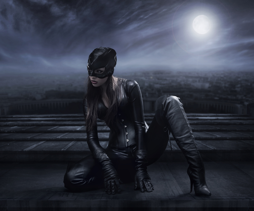 Free download wallpaper Catwoman, Women, Dc Comics, Cosplay on your PC desktop