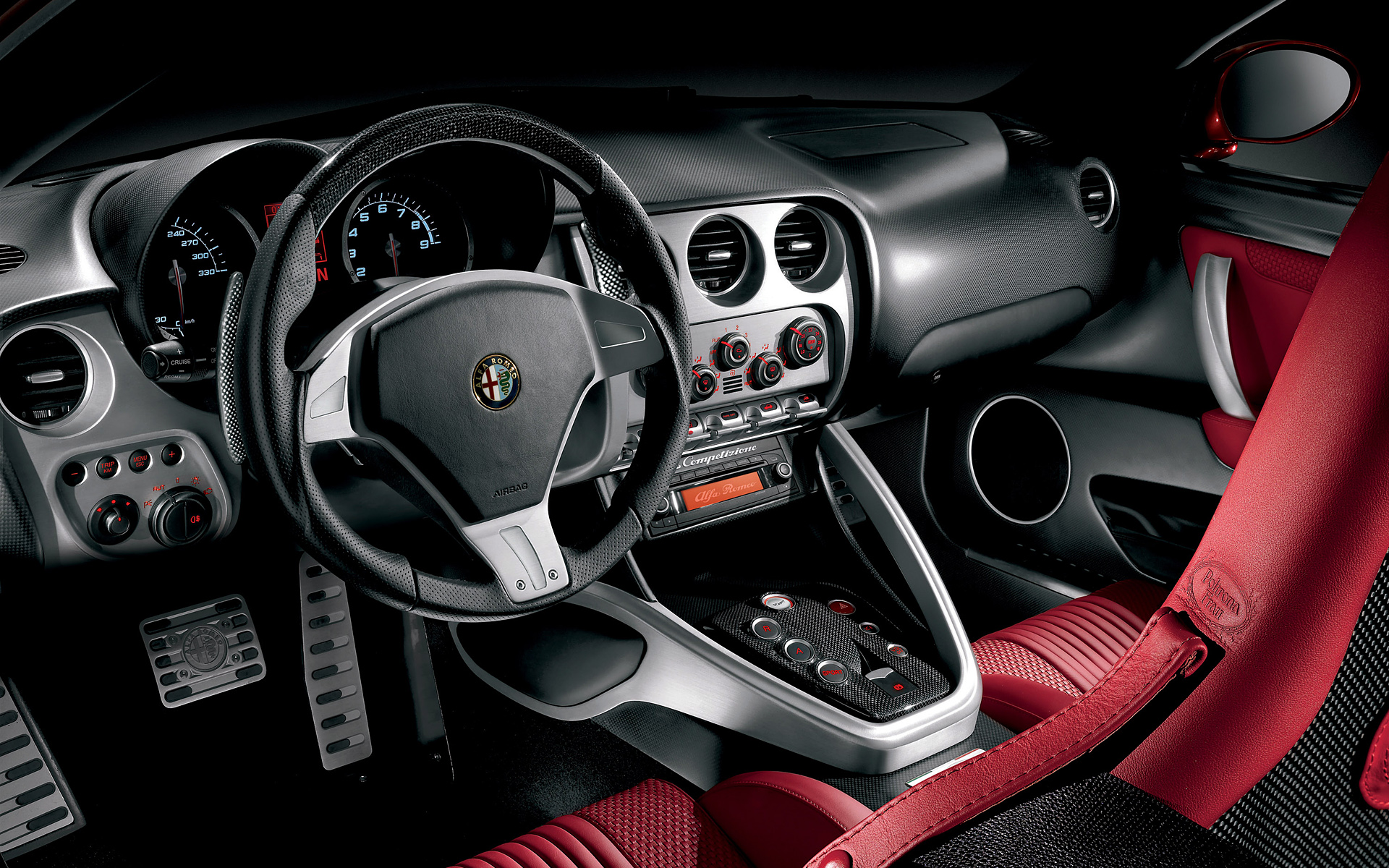 Скачати мобільні шпалери Alfa Romeo 8C Competizione, Альфа Ромео, Транспортні Засоби безкоштовно.