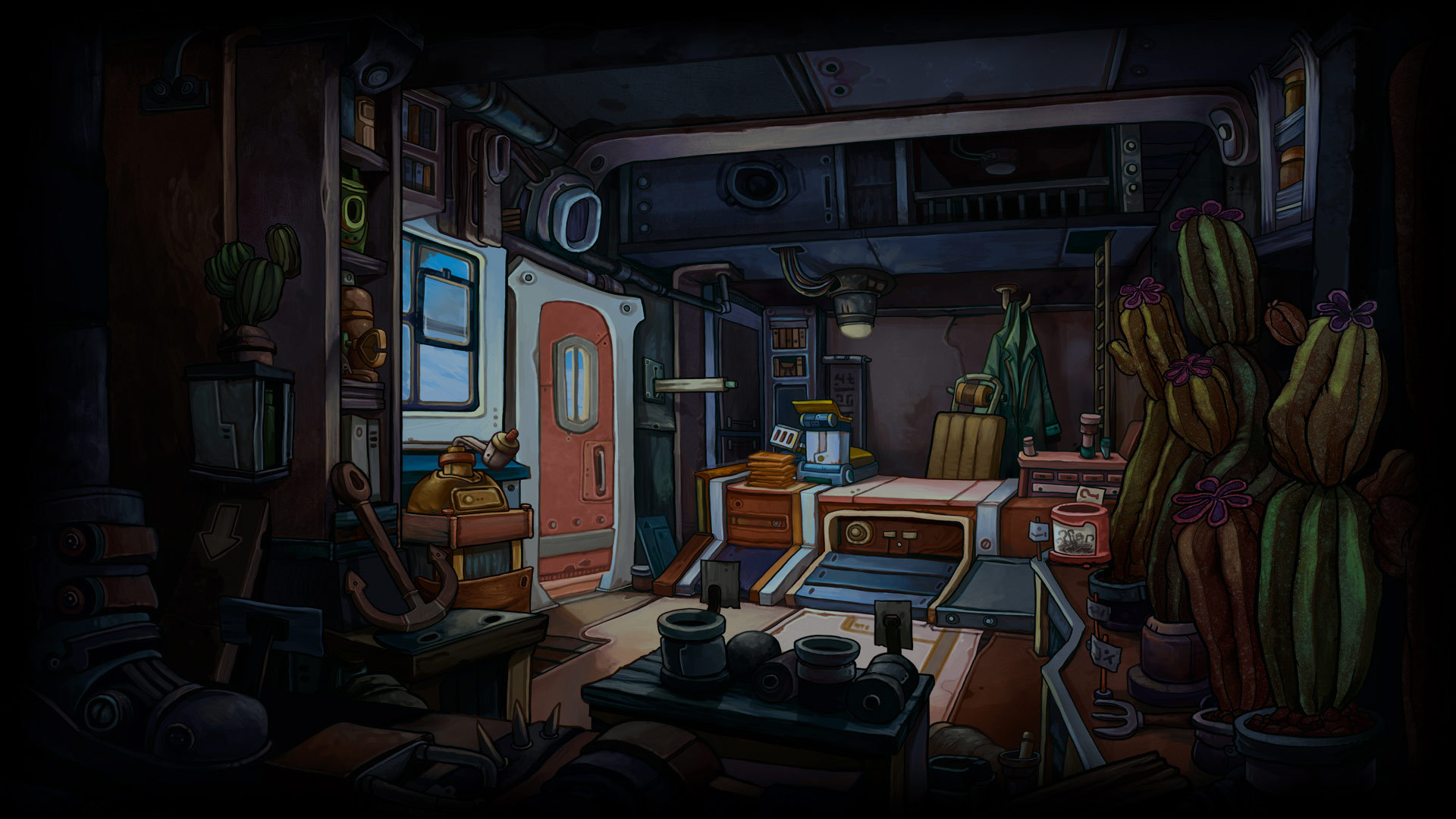 Laden Sie Deponia: Die Komplette Reise HD-Desktop-Hintergründe herunter