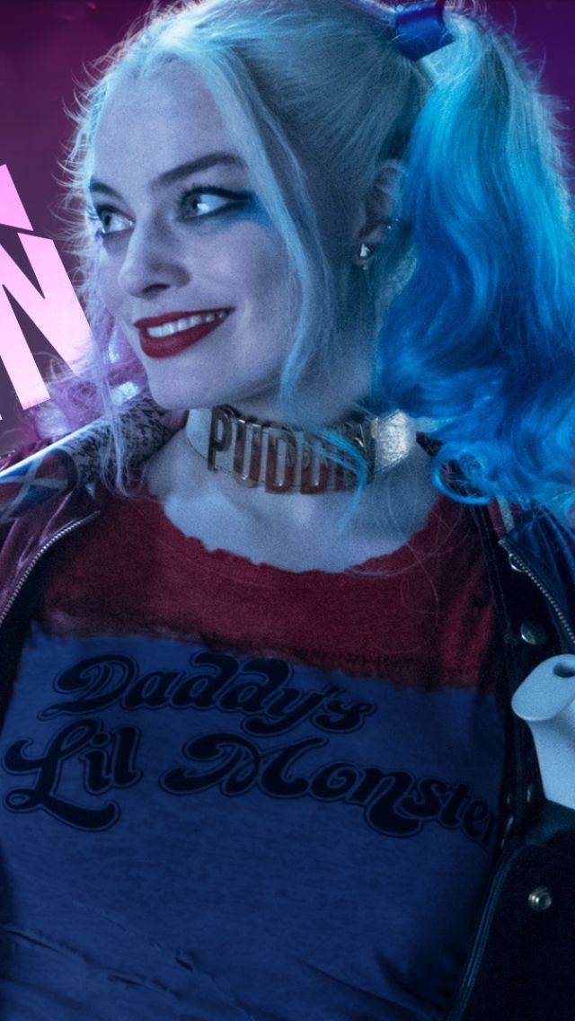 Baixar papel de parede para celular de Filme, Harley Quinn, Esquadrão Suicida gratuito.