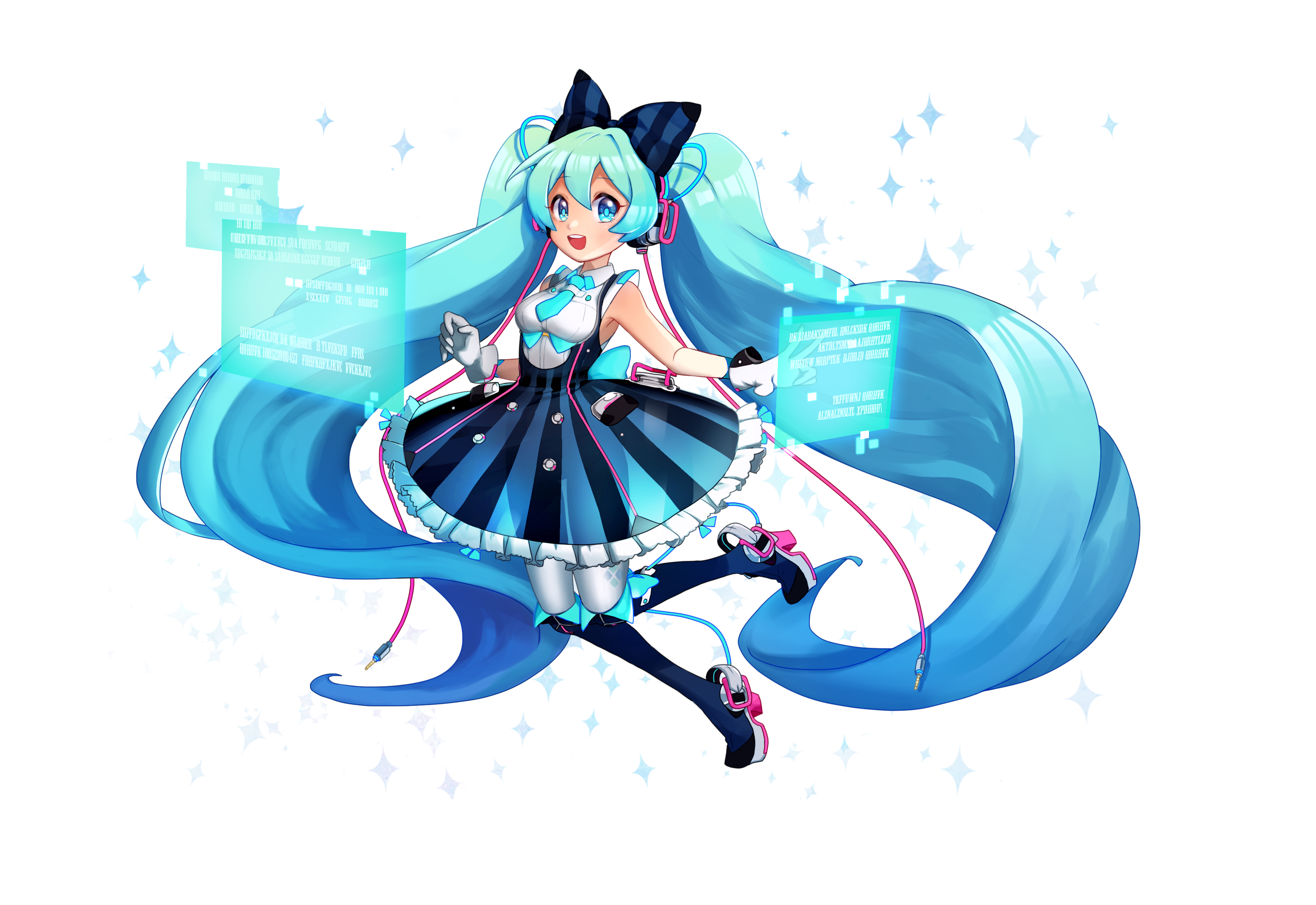 Завантажити шпалери безкоштовно Вокалоїд, Hatsune Miku, Аніме картинка на робочий стіл ПК