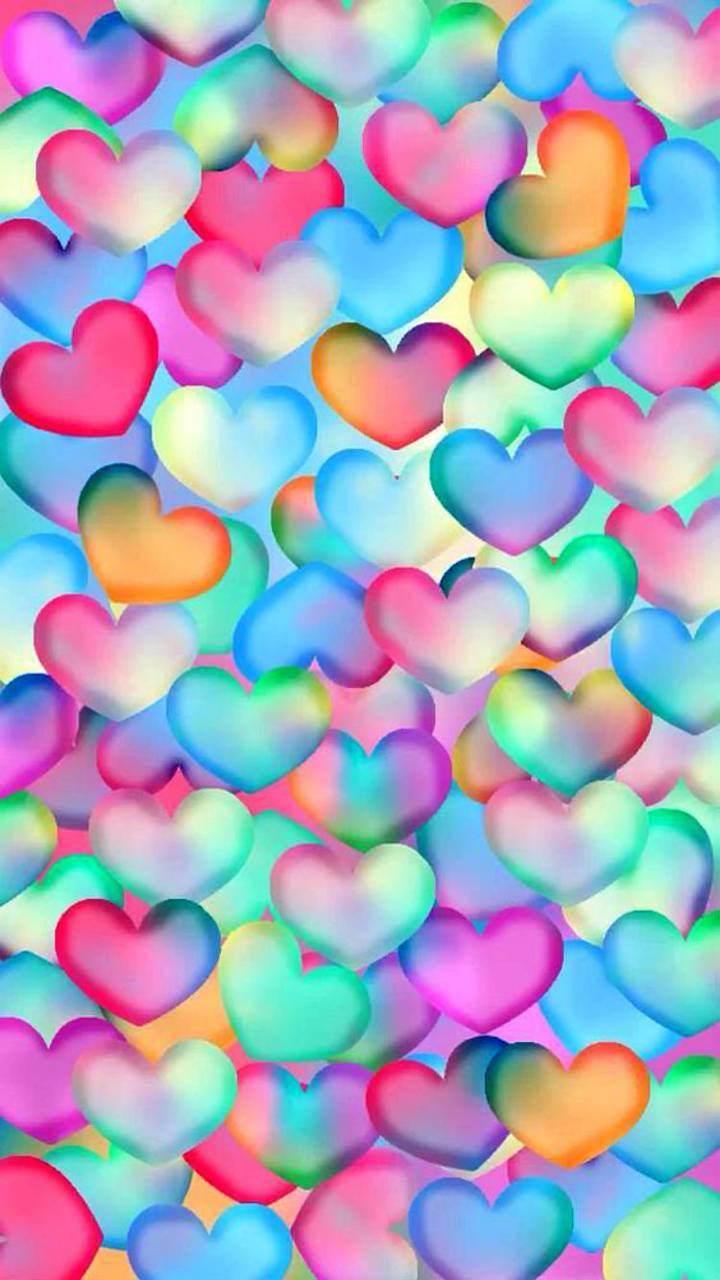 Download mobile wallpaper Colorful, Heart, Artistic for free.