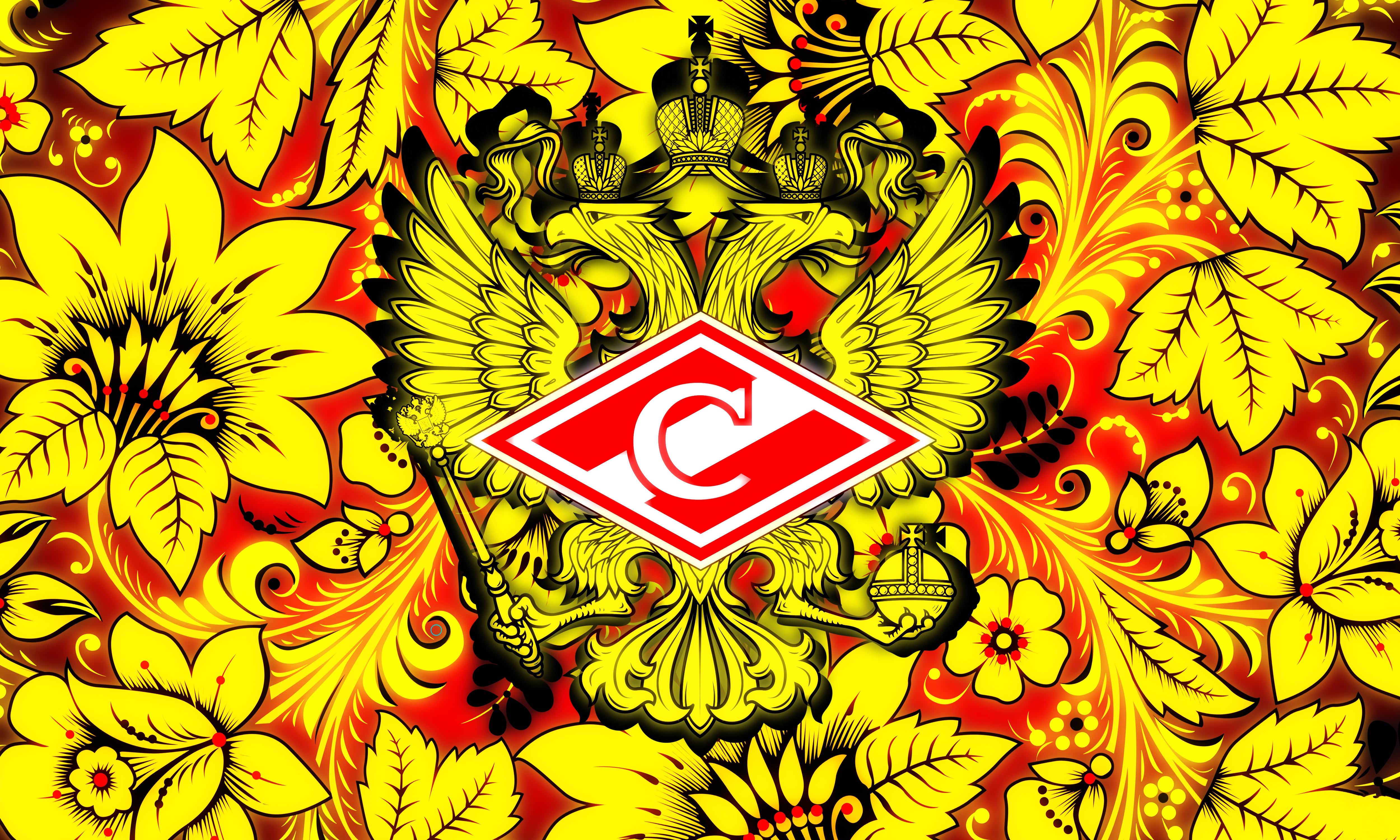 Laden Sie das Sport, Fußball, Logo, Emblem, Spartak Moskau-Bild kostenlos auf Ihren PC-Desktop herunter