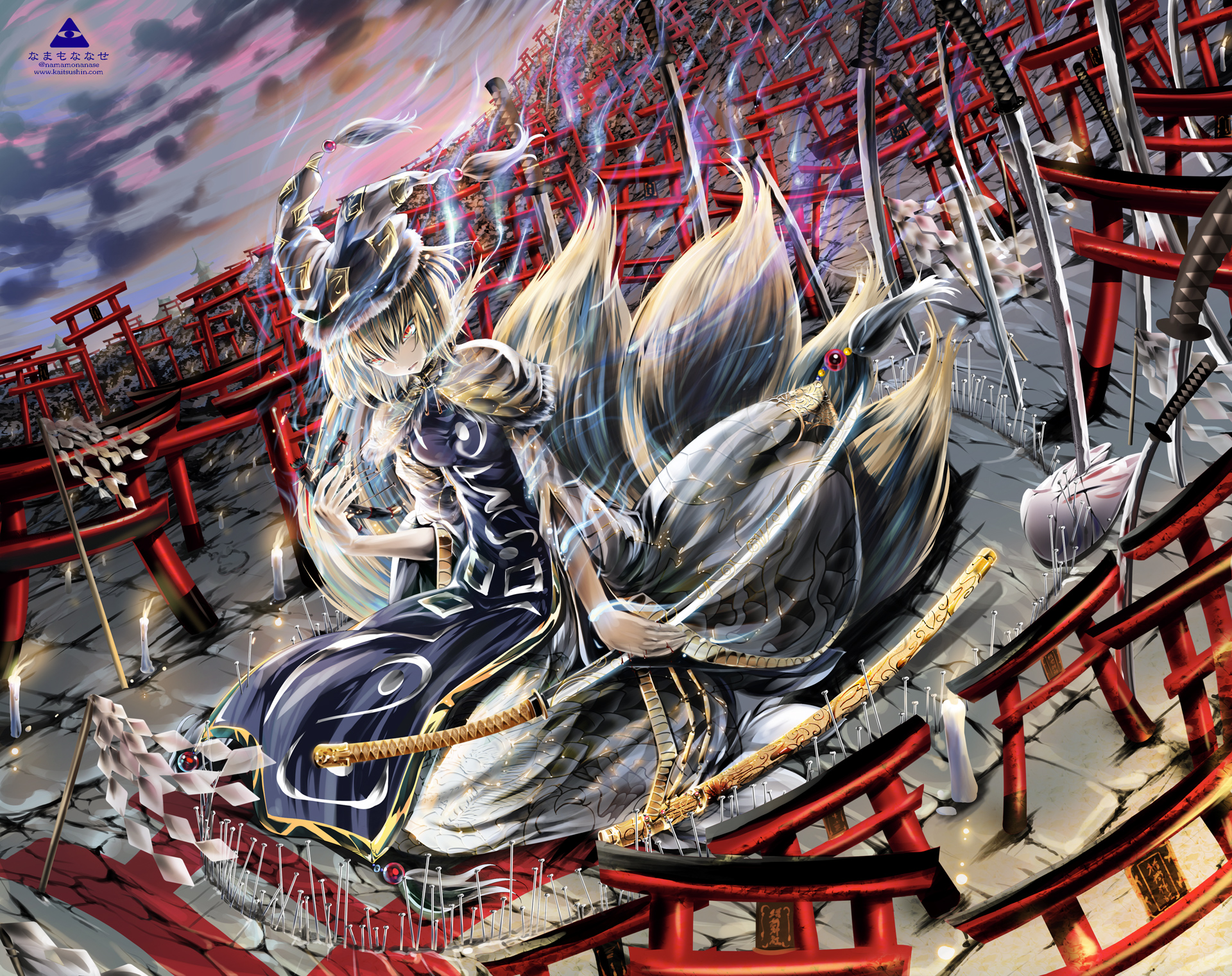 Laden Sie das Animes, Tuhu, Ran Yakumo-Bild kostenlos auf Ihren PC-Desktop herunter