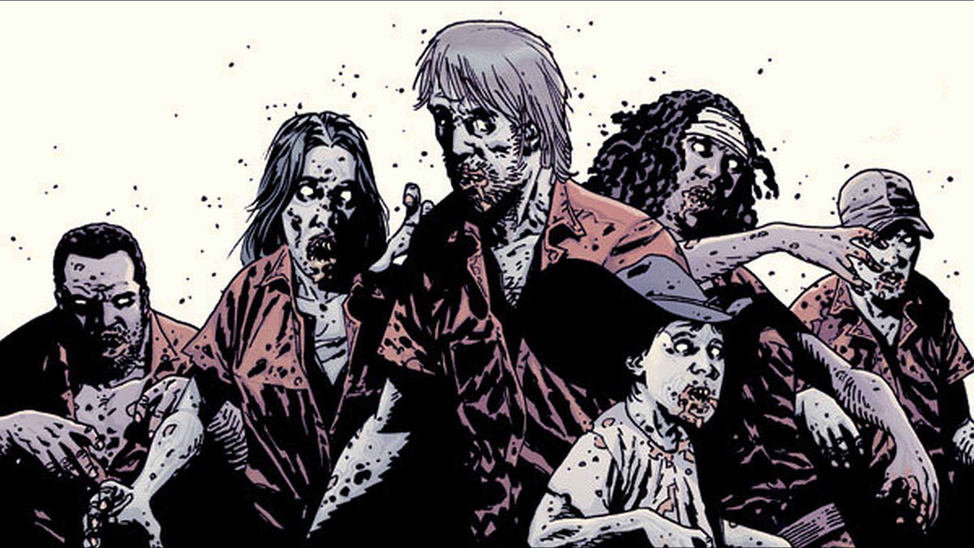 Handy-Wallpaper The Walking Dead, Comics kostenlos herunterladen.