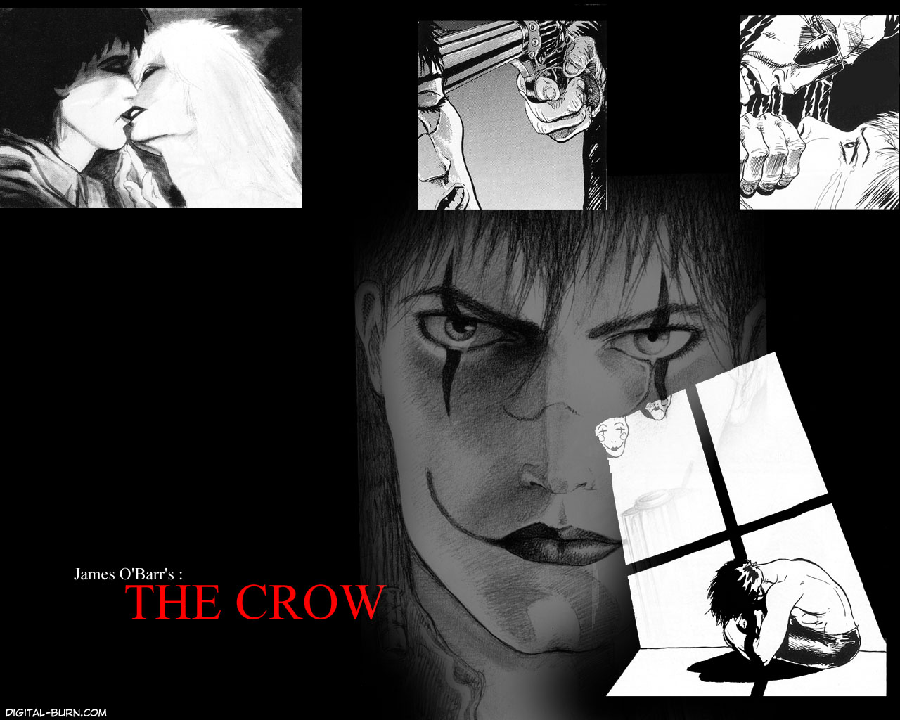 Handy-Wallpaper Comics, The Crow: Die Krähe kostenlos herunterladen.