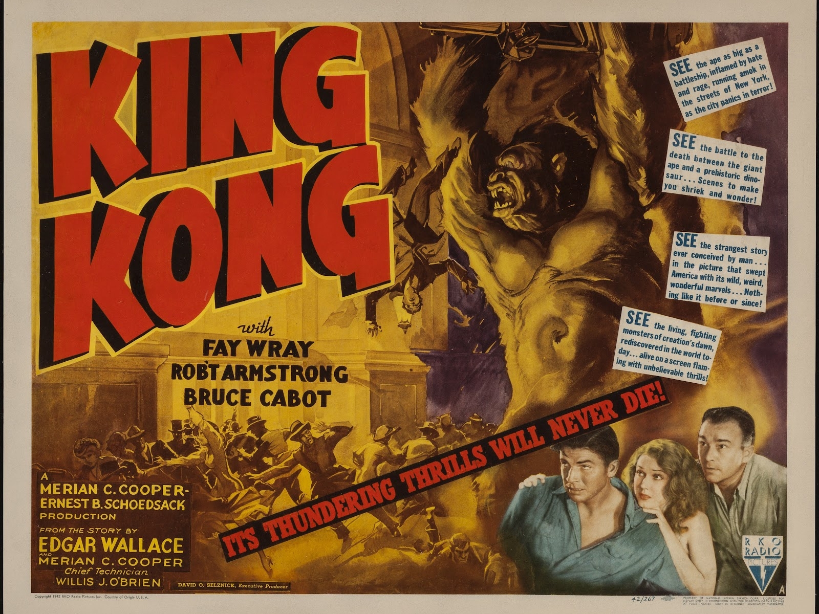 579275 descargar imagen películas, rey kong (1933), rey kong: fondos de pantalla y protectores de pantalla gratis