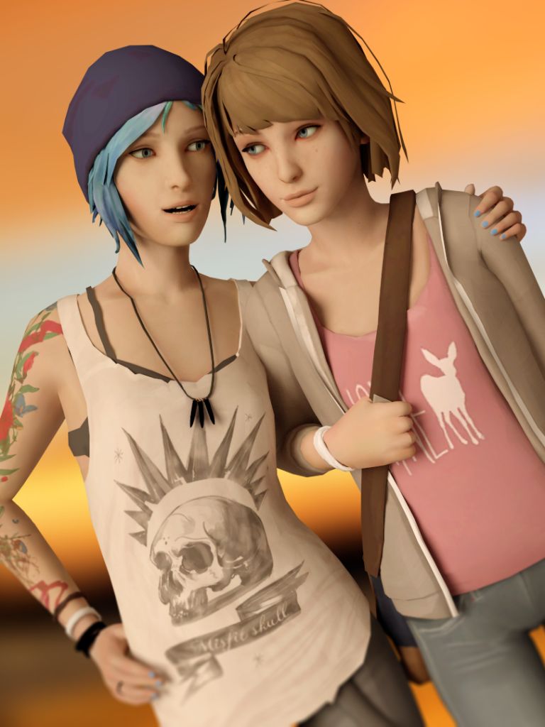 Download mobile wallpaper Video Game, Max Caulfield, Chloe Price, Life Is Strange for free.