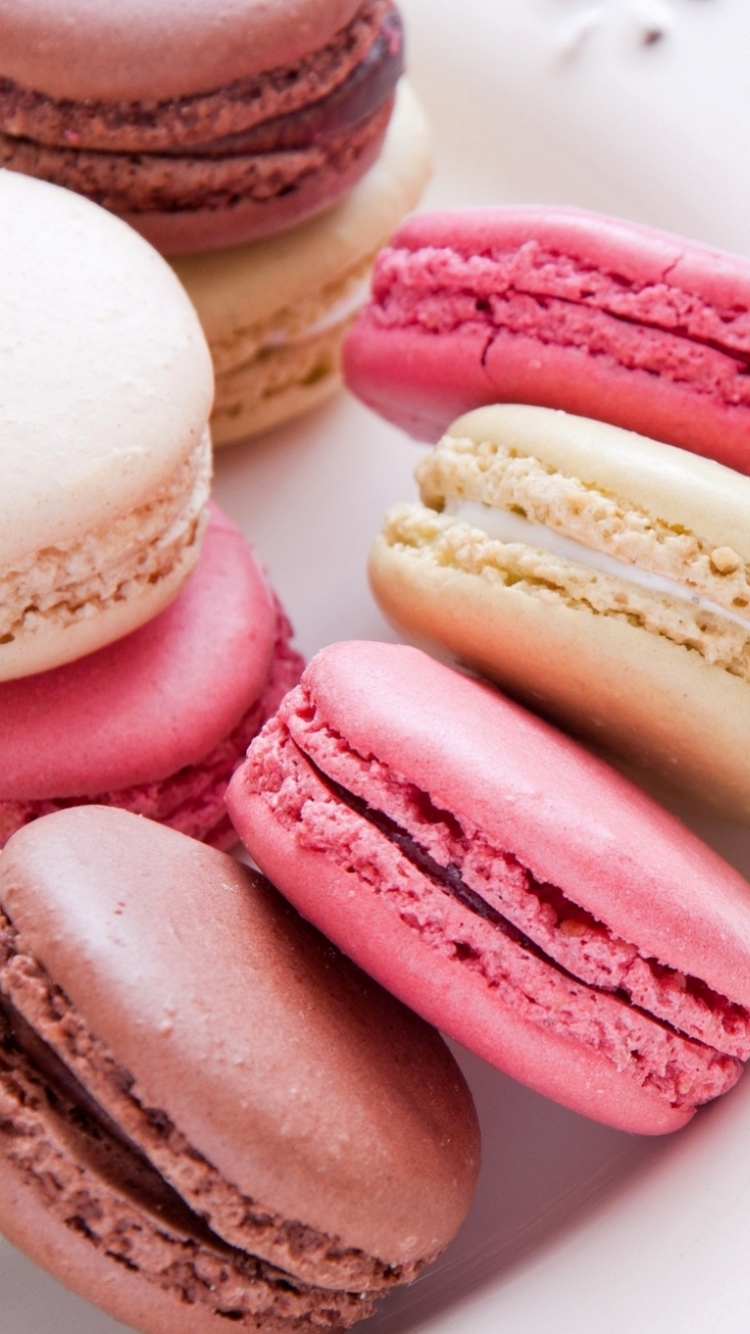 Download mobile wallpaper Food, Macaron for free.