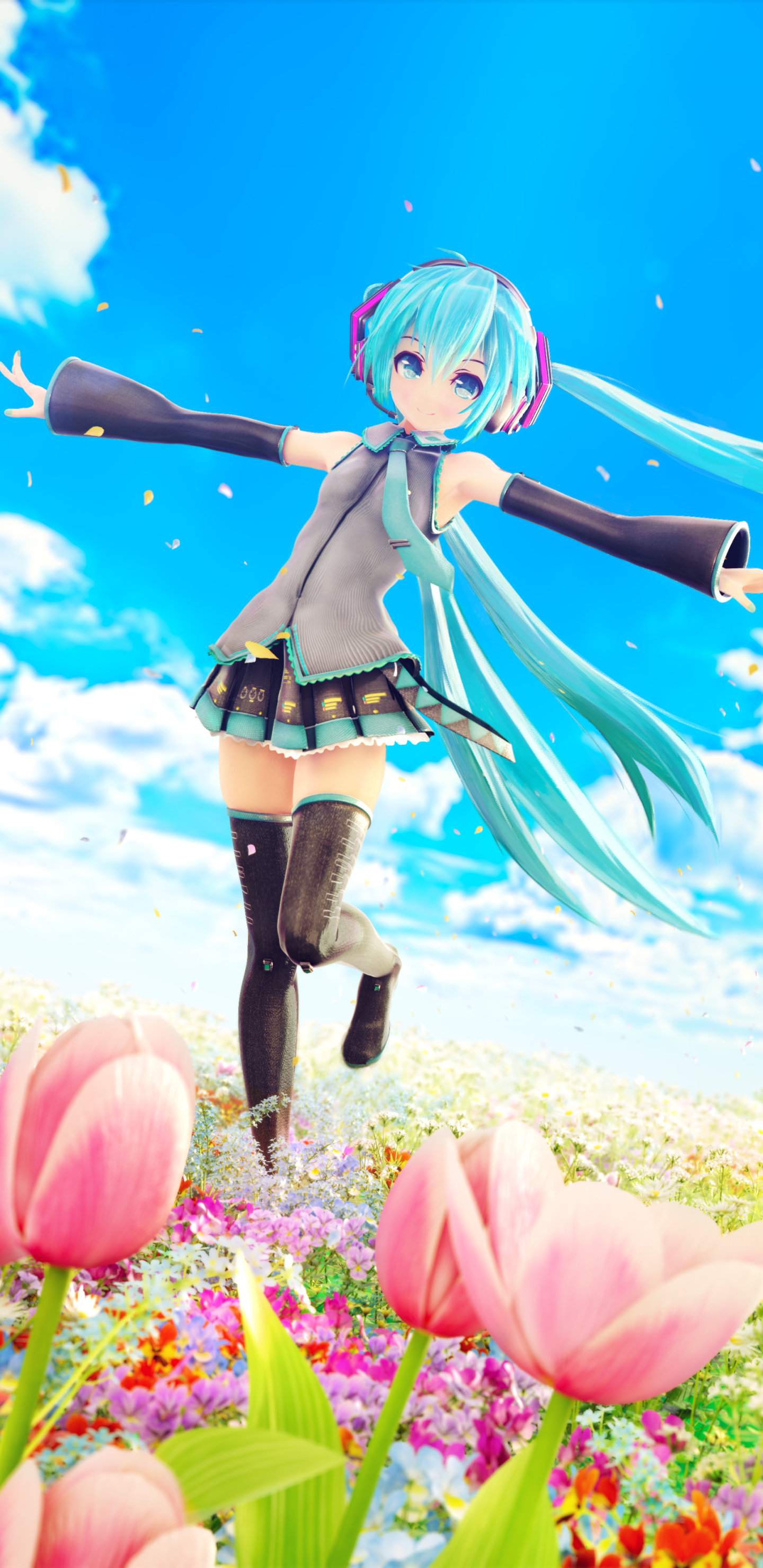 Download mobile wallpaper Anime, Vocaloid, Hatsune Miku for free.