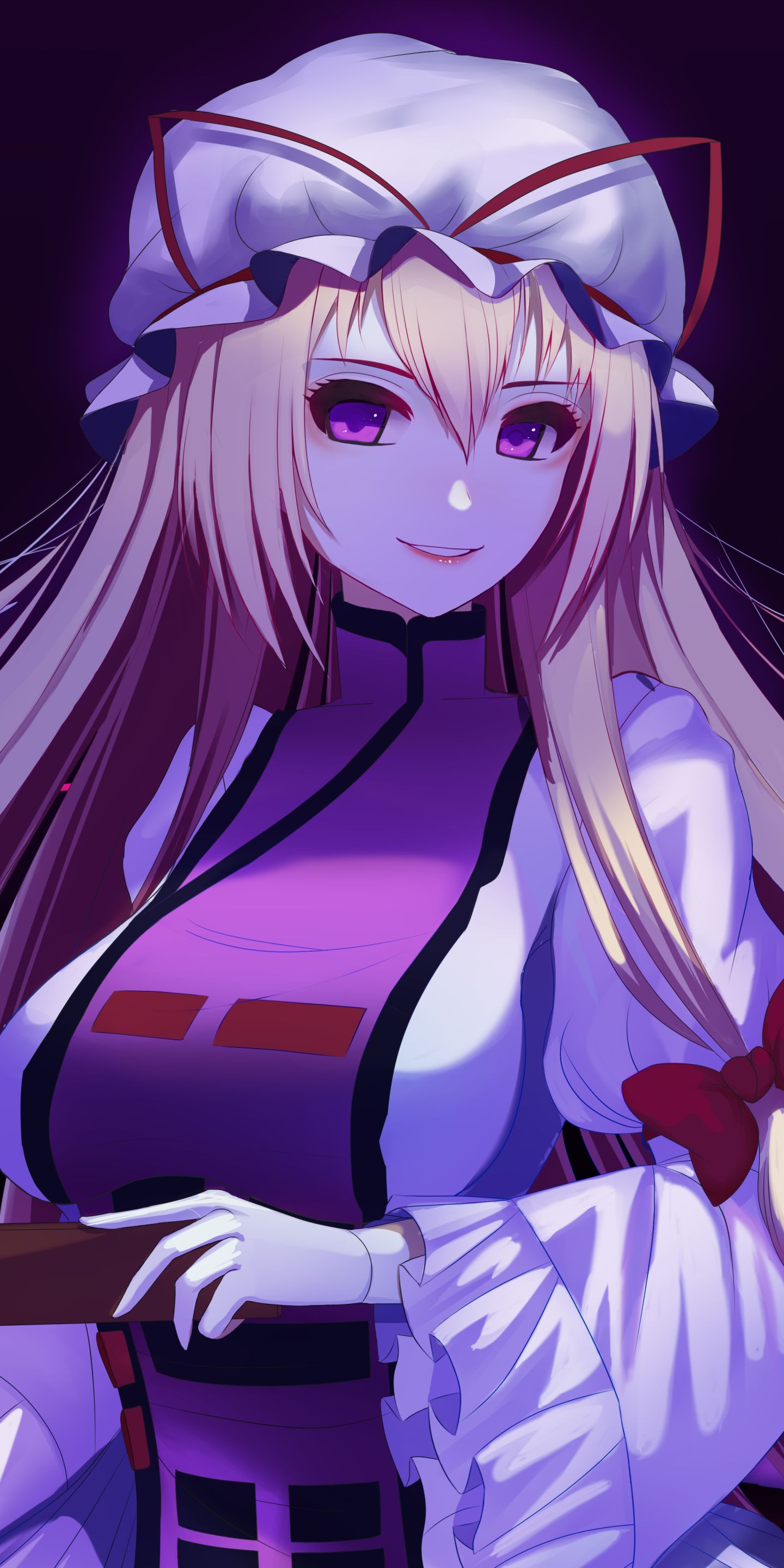 Descarga gratuita de fondo de pantalla para móvil de Animado, Touhou, Yukari Yakumo.