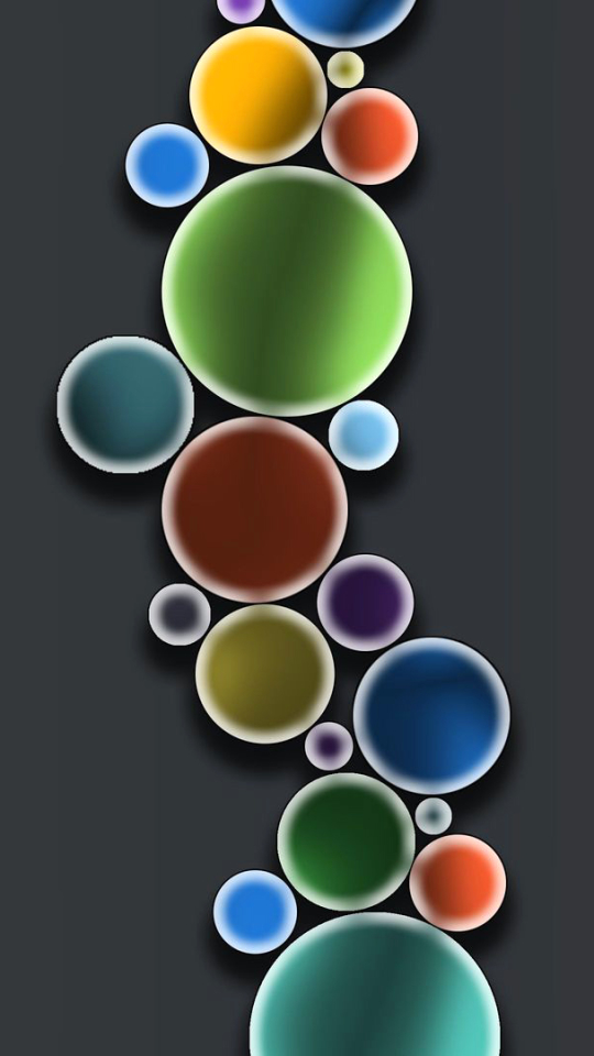 Download mobile wallpaper Abstract, Colors, Circle, Simple for free.