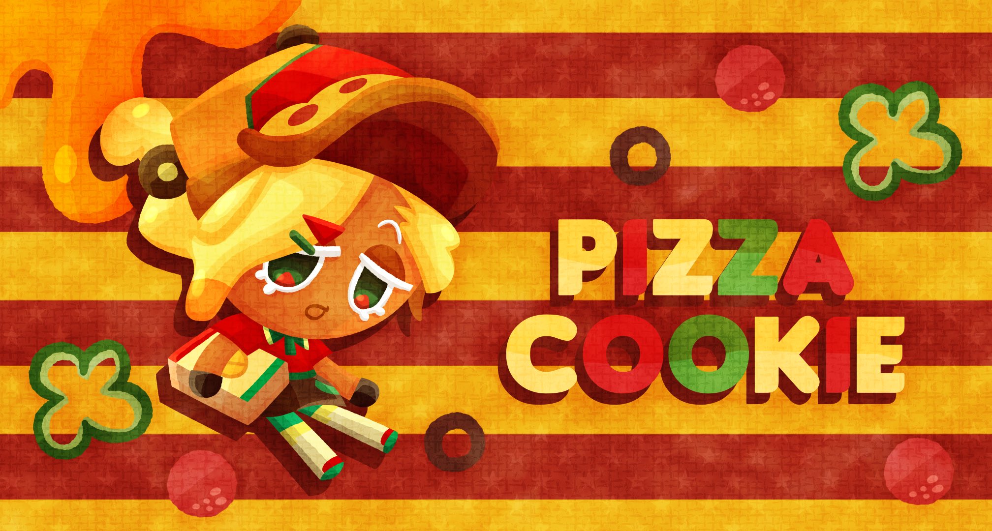 Baixar papel de parede para celular de Videogame, Execução De Cookies, Cookie Run: Ovenbreak, Pizza Cookie (Cookie Run) gratuito.