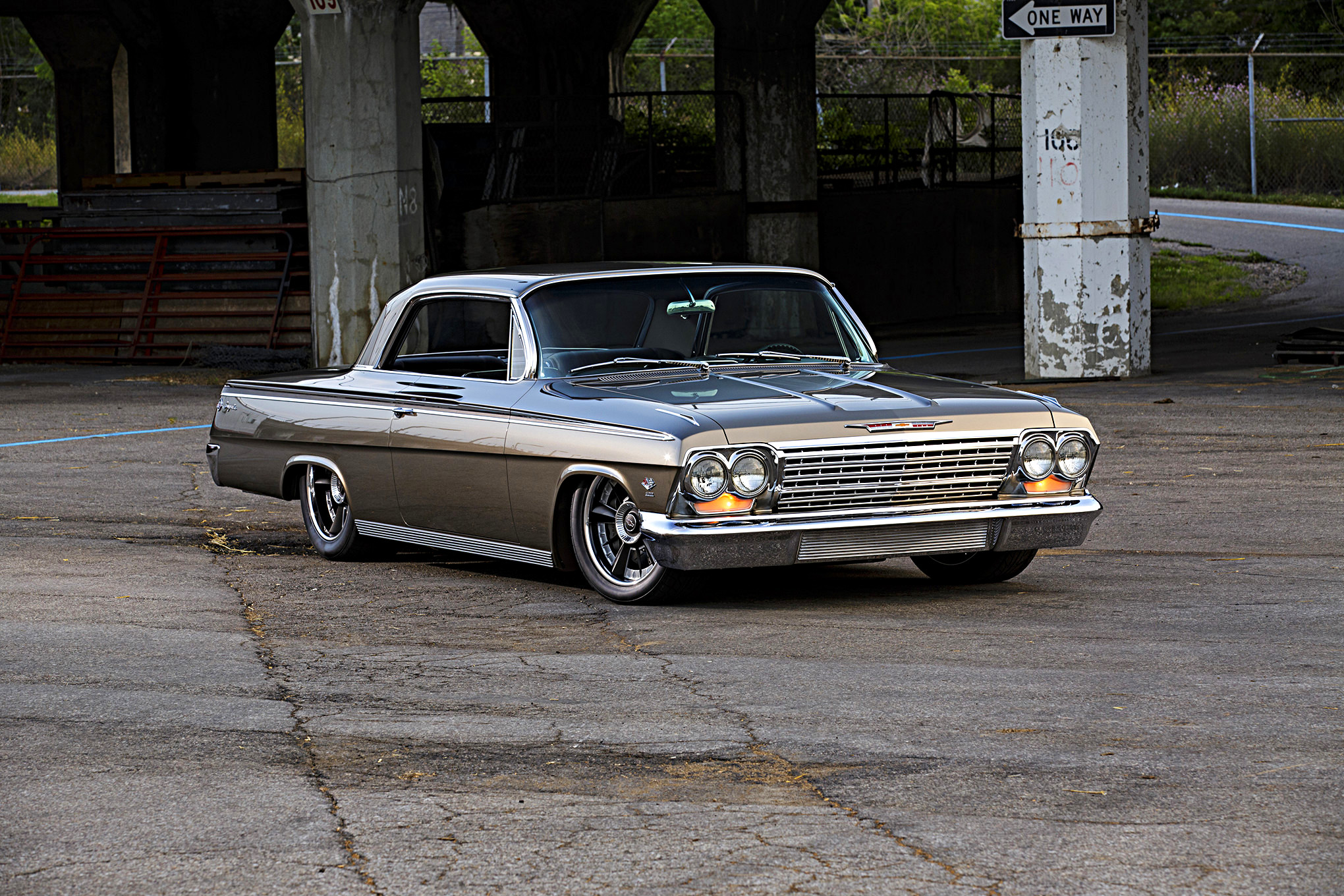 Download mobile wallpaper Chevrolet, Muscle Car, Chevrolet Impala, Vehicles, Hot Rod for free.