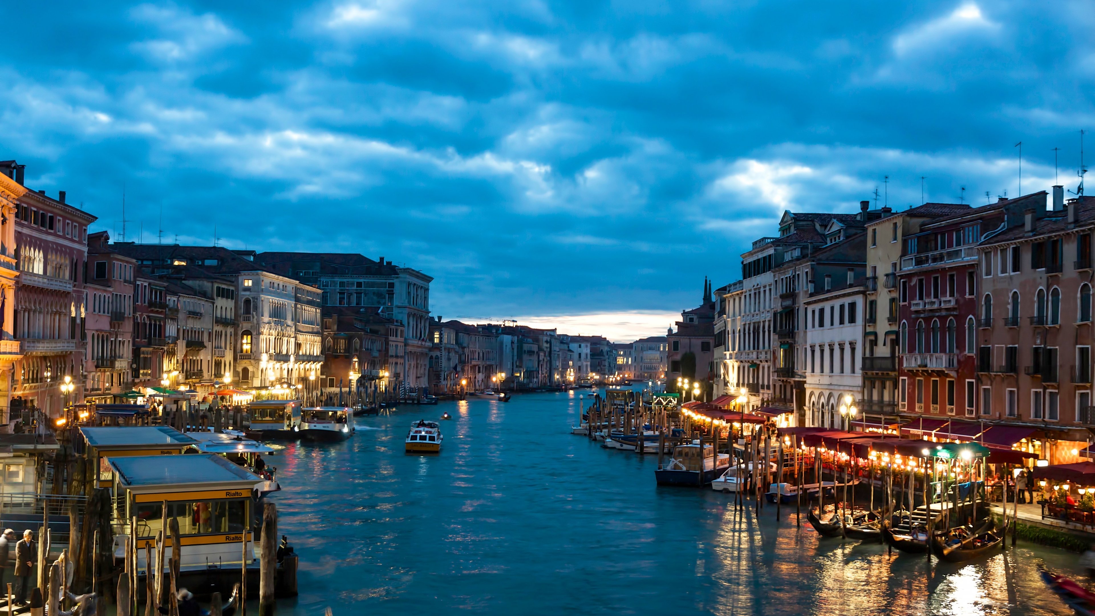344464 завантажити картинку італія, міста, створено людиною, венеція, ніч - шпалери і заставки безкоштовно