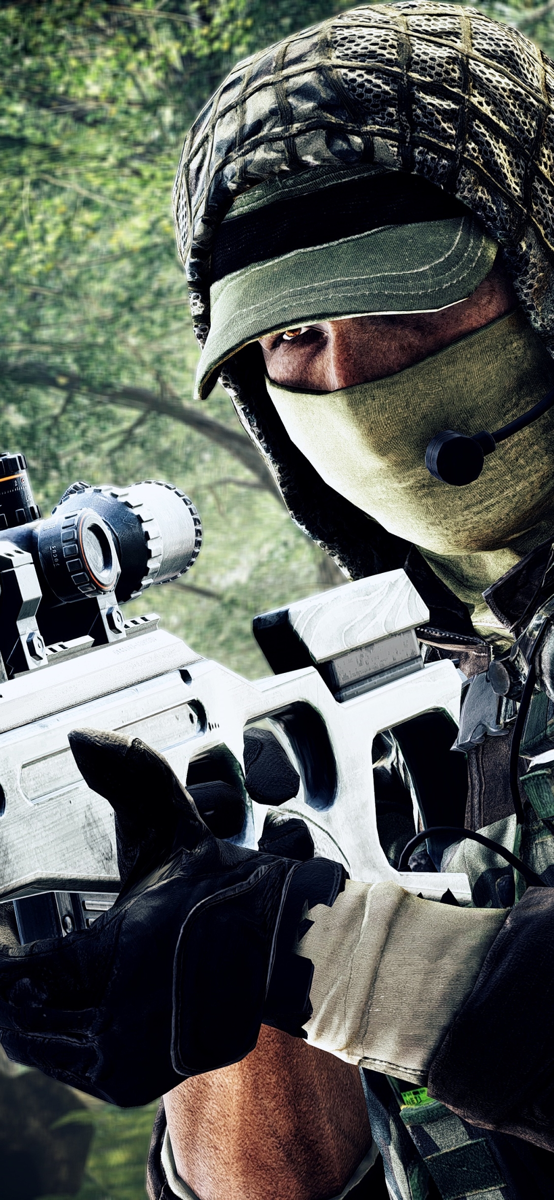 Download mobile wallpaper Battlefield, Soldier, Video Game, Sniper, Sniper Rifle, Battlefield 4 for free.