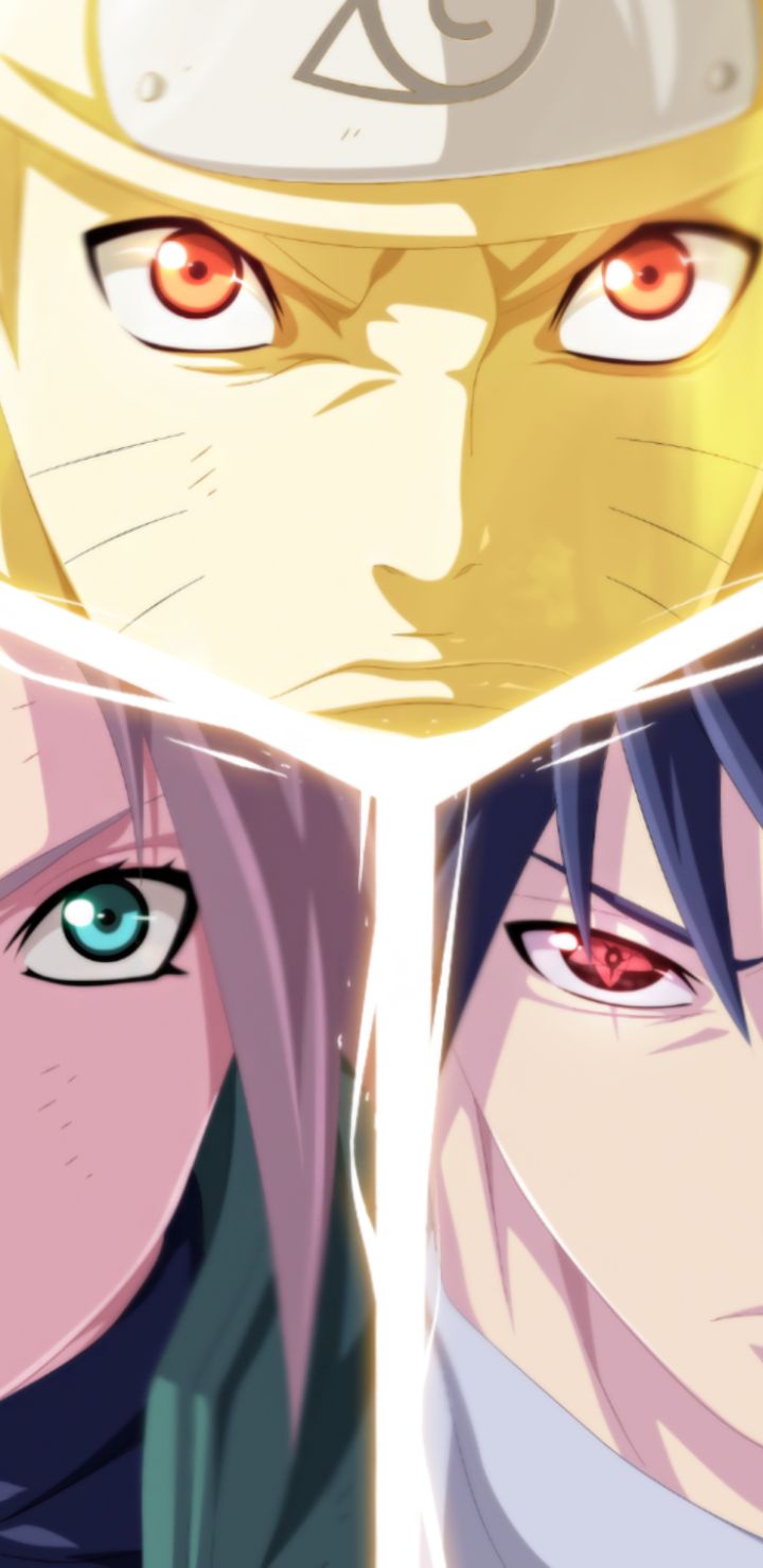 Download mobile wallpaper Anime, Naruto, Sasuke Uchiha, Sakura Haruno, Naruto Uzumaki for free.