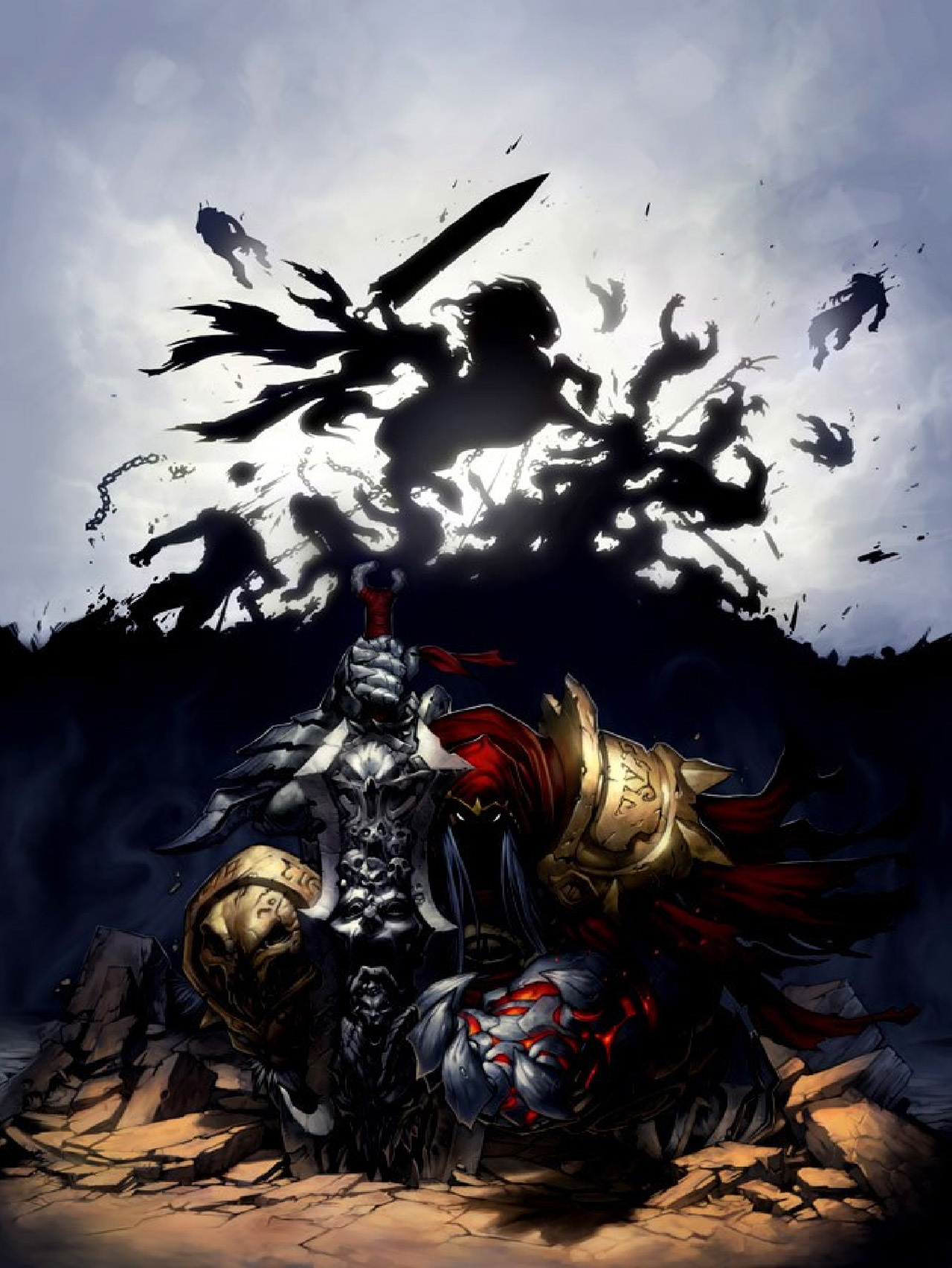 20850 скачать обои darksiders (darksiders: wrath of war), игры - заставки и картинки бесплатно