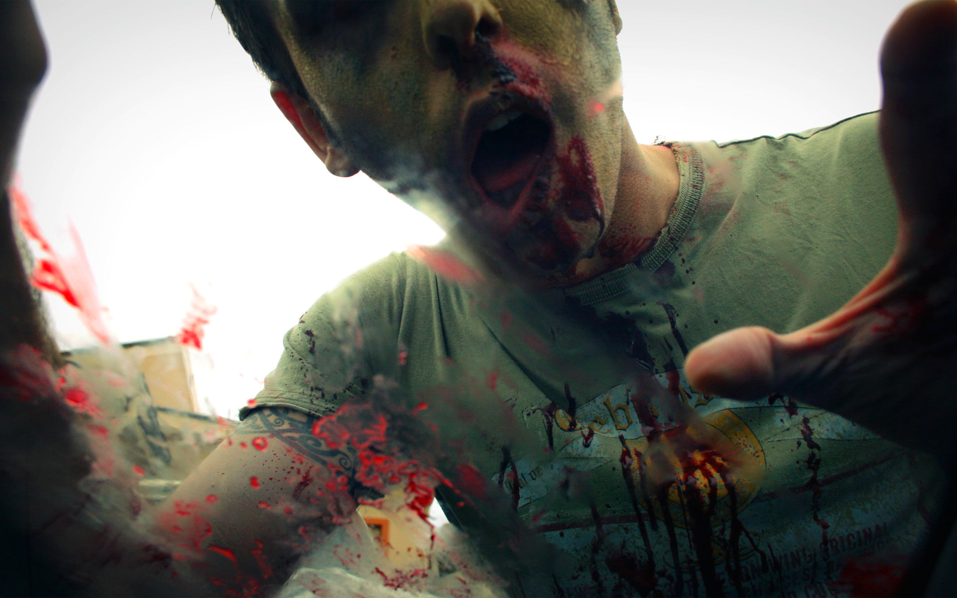 Download mobile wallpaper Dark, Zombie for free.