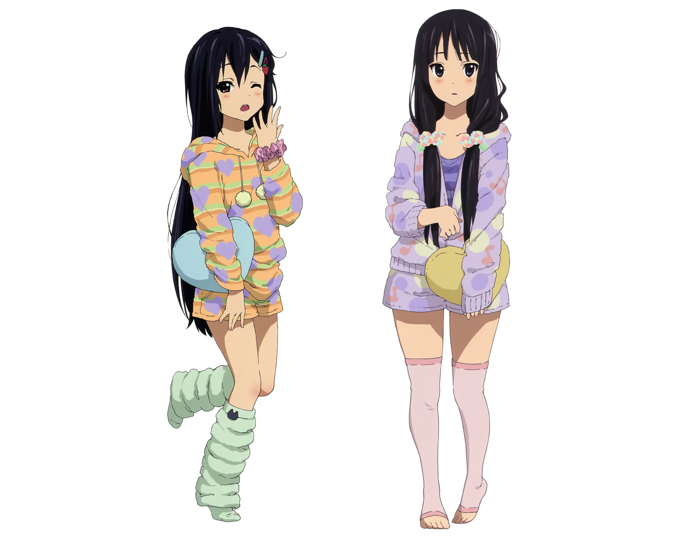 Laden Sie das Animes, Mio Akiyama, K On!, Azusa Nakano-Bild kostenlos auf Ihren PC-Desktop herunter