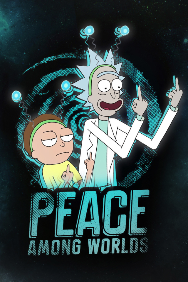 Download mobile wallpaper Planet, Tv Show, Rick Sanchez, Morty Smith, Rick And Morty for free.