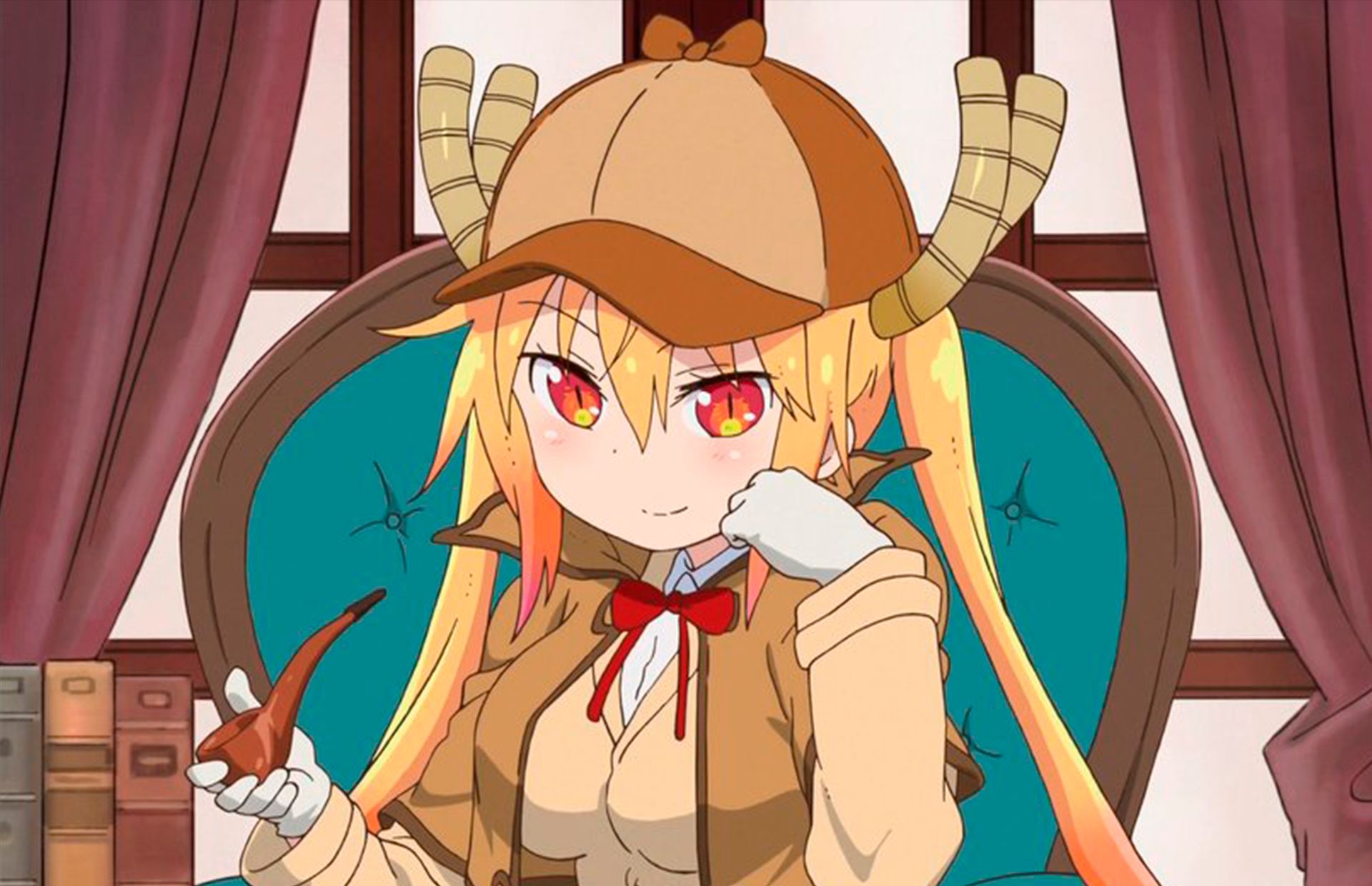 Handy-Wallpaper Animes, Tohru (Miss Kobayashis Drachenmädchen), Kobayashi San Chi No Maid Dragon kostenlos herunterladen.