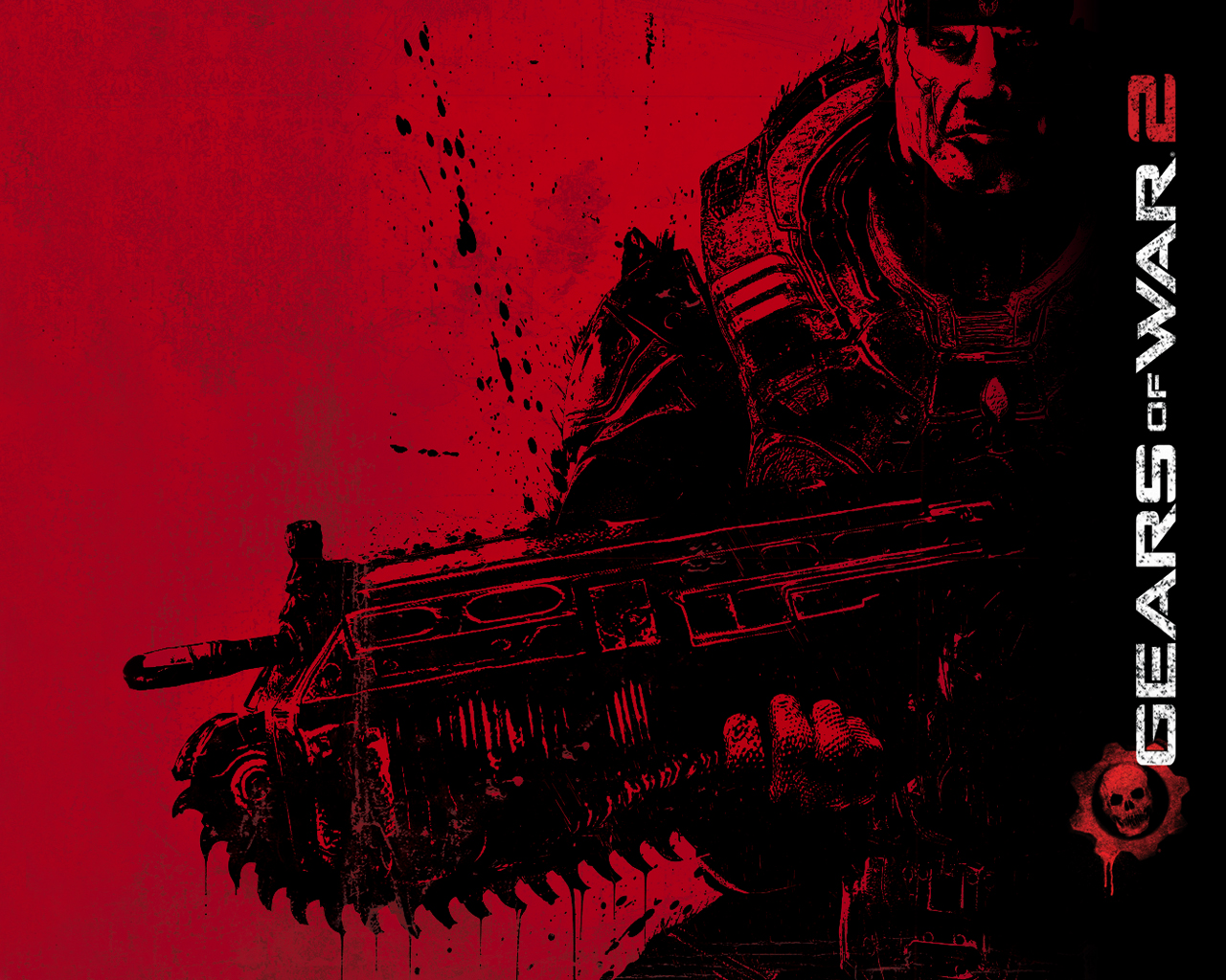 Популярні заставки і фони Gears Of War 2 на комп'ютер
