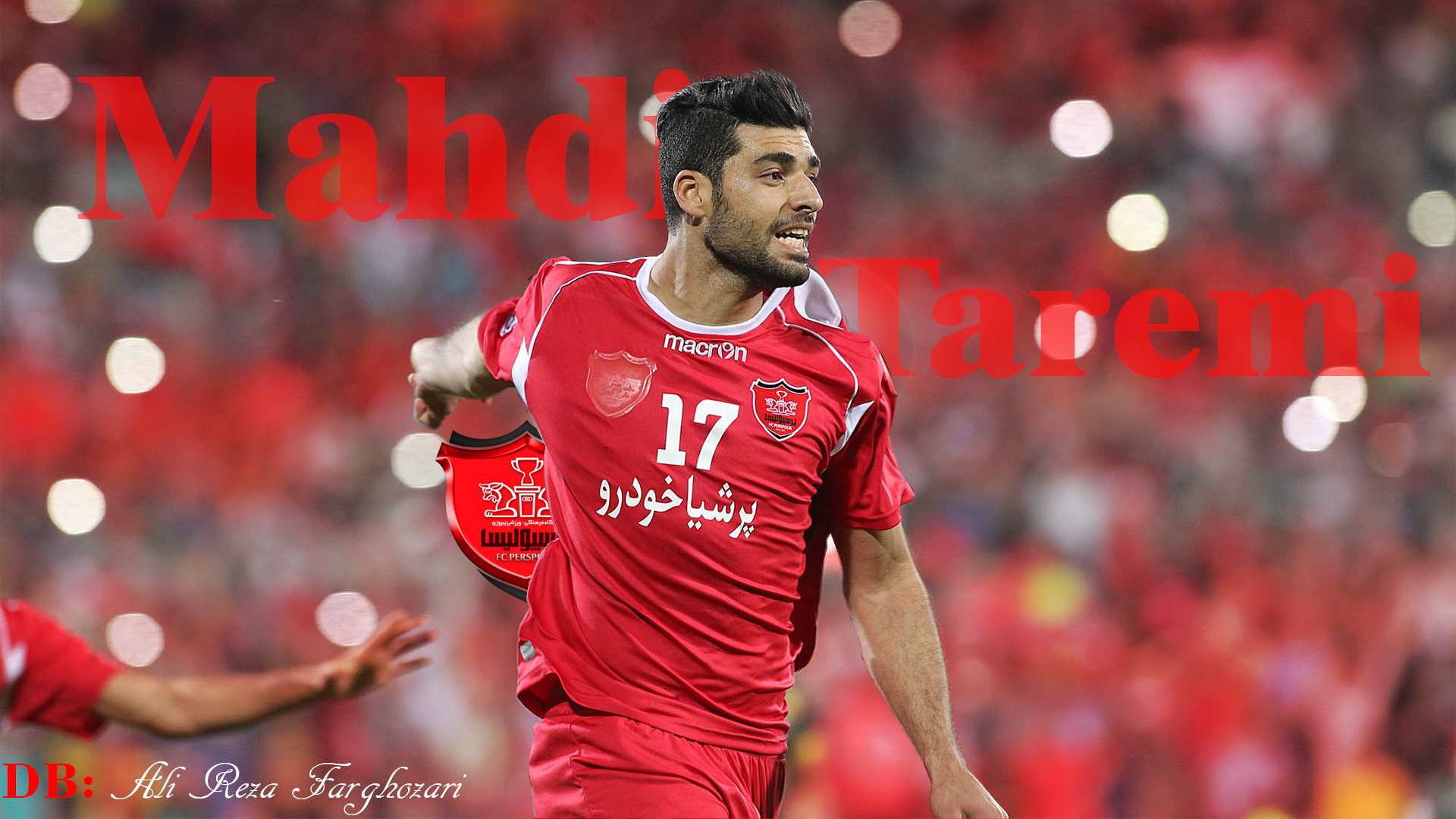 Téléchargez des papiers peints mobile Des Sports, Football, Mehdi Tarémi, Persépolis Fc gratuitement.