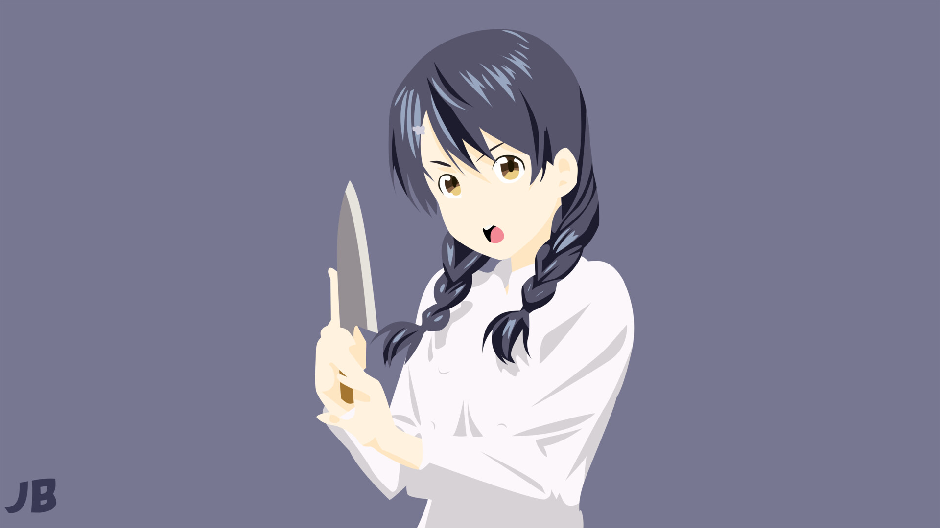 Téléchargez des papiers peints mobile Animé, Megumi Tadokoro, Food Wars! gratuitement.