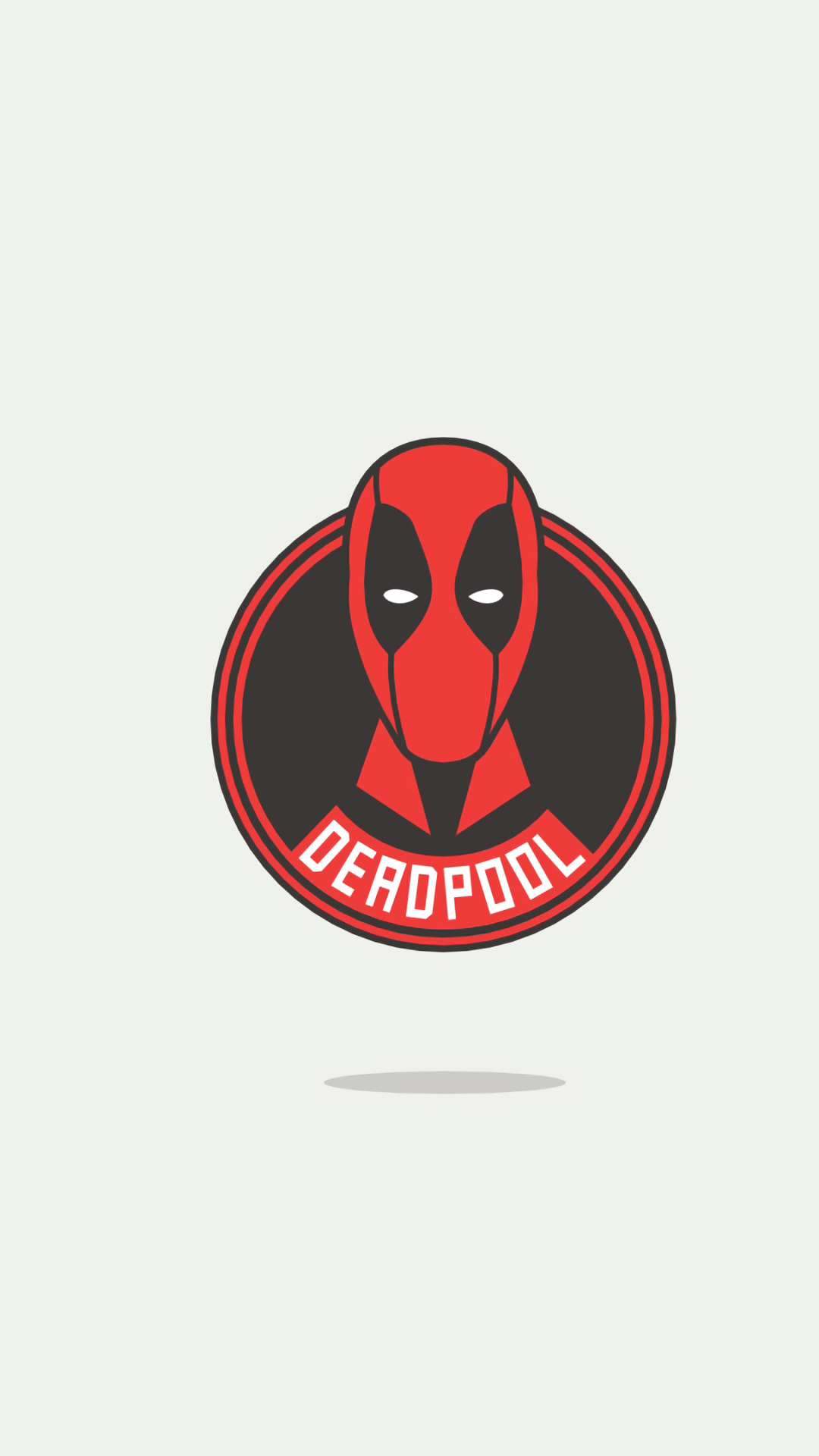 Handy-Wallpaper Deadpool, Minimalistisch, Comics kostenlos herunterladen.