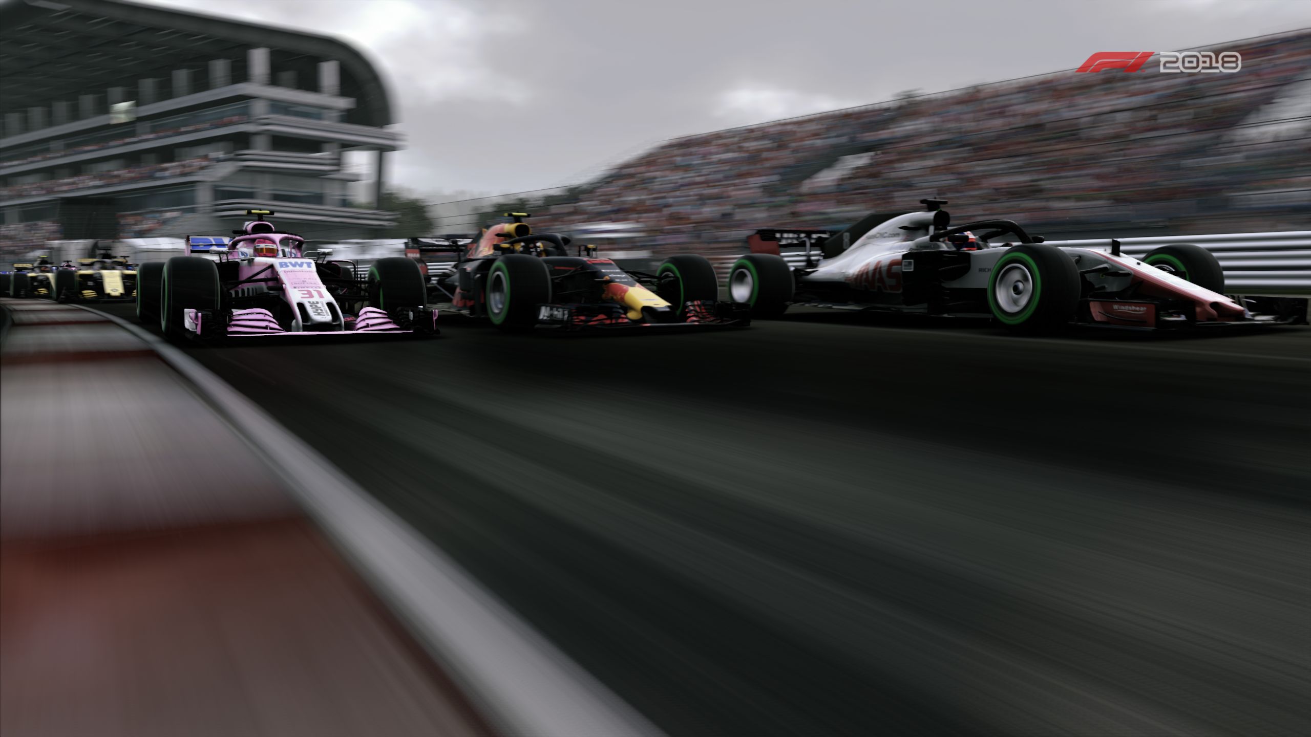 red bull, video game, f1 2018, force india vjm11, force india, formula 1, haas f1 team, haas vf 18, red bull rb14, vehicle