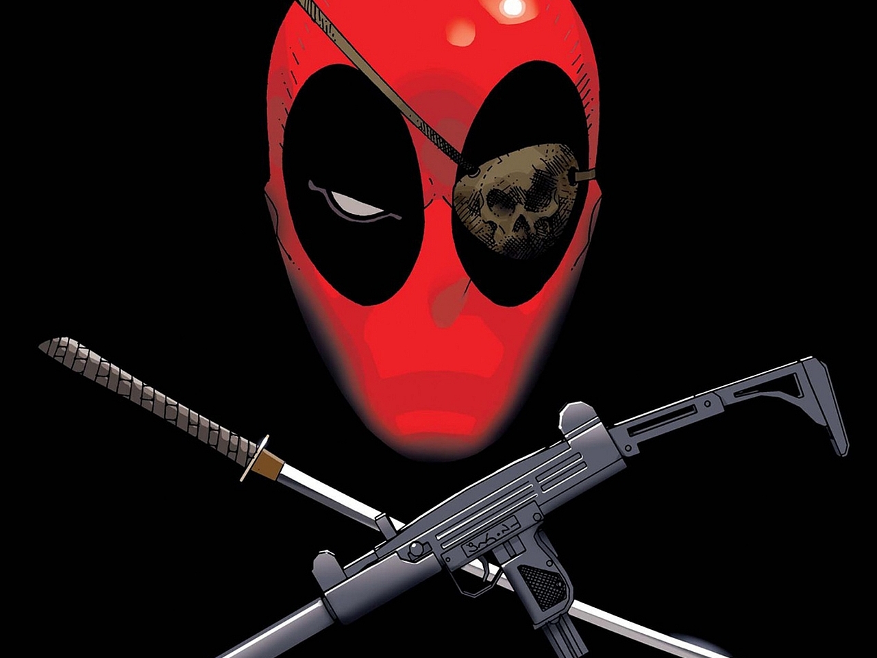Free download wallpaper Deadpool, Comics, Merc With A Mouth, Eye Patch on your PC desktop
