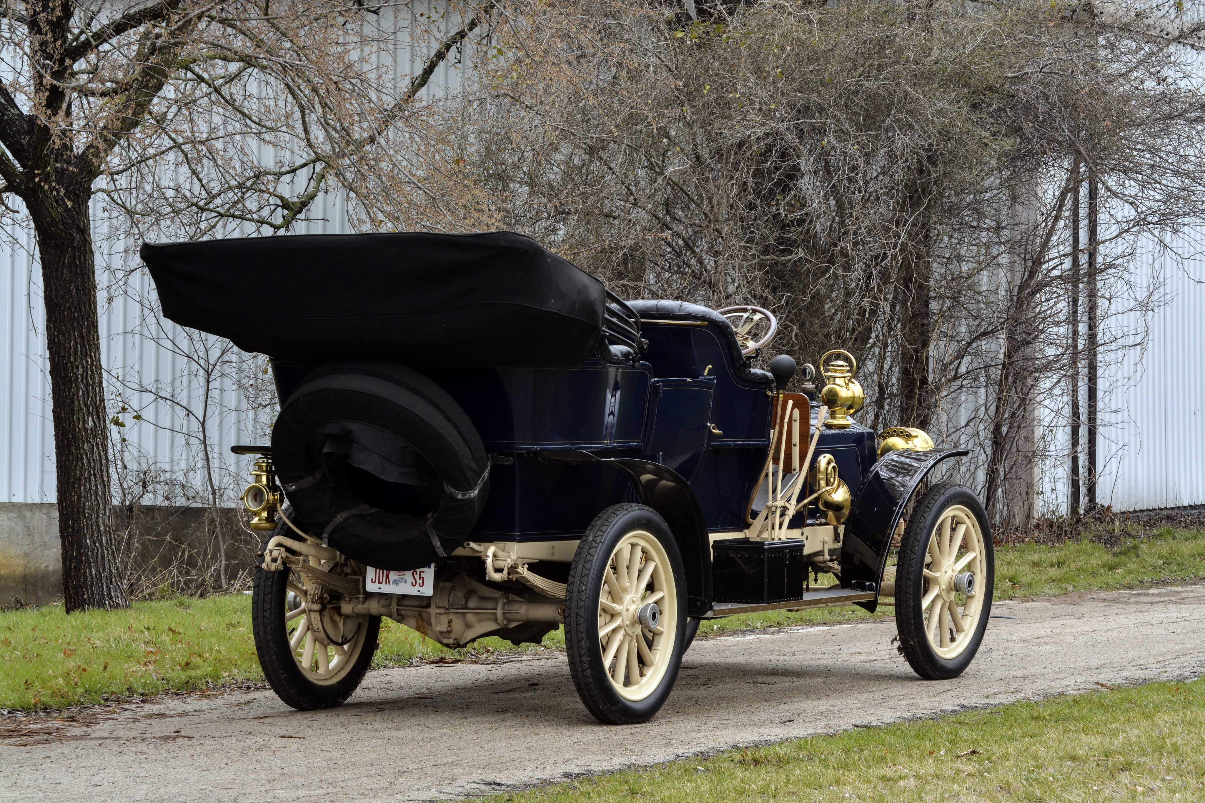 Download mobile wallpaper Vintage Car, Vehicles, Packard, 1906 Packard 24 Model S Touring, Packard 24 Model S Touring for free.