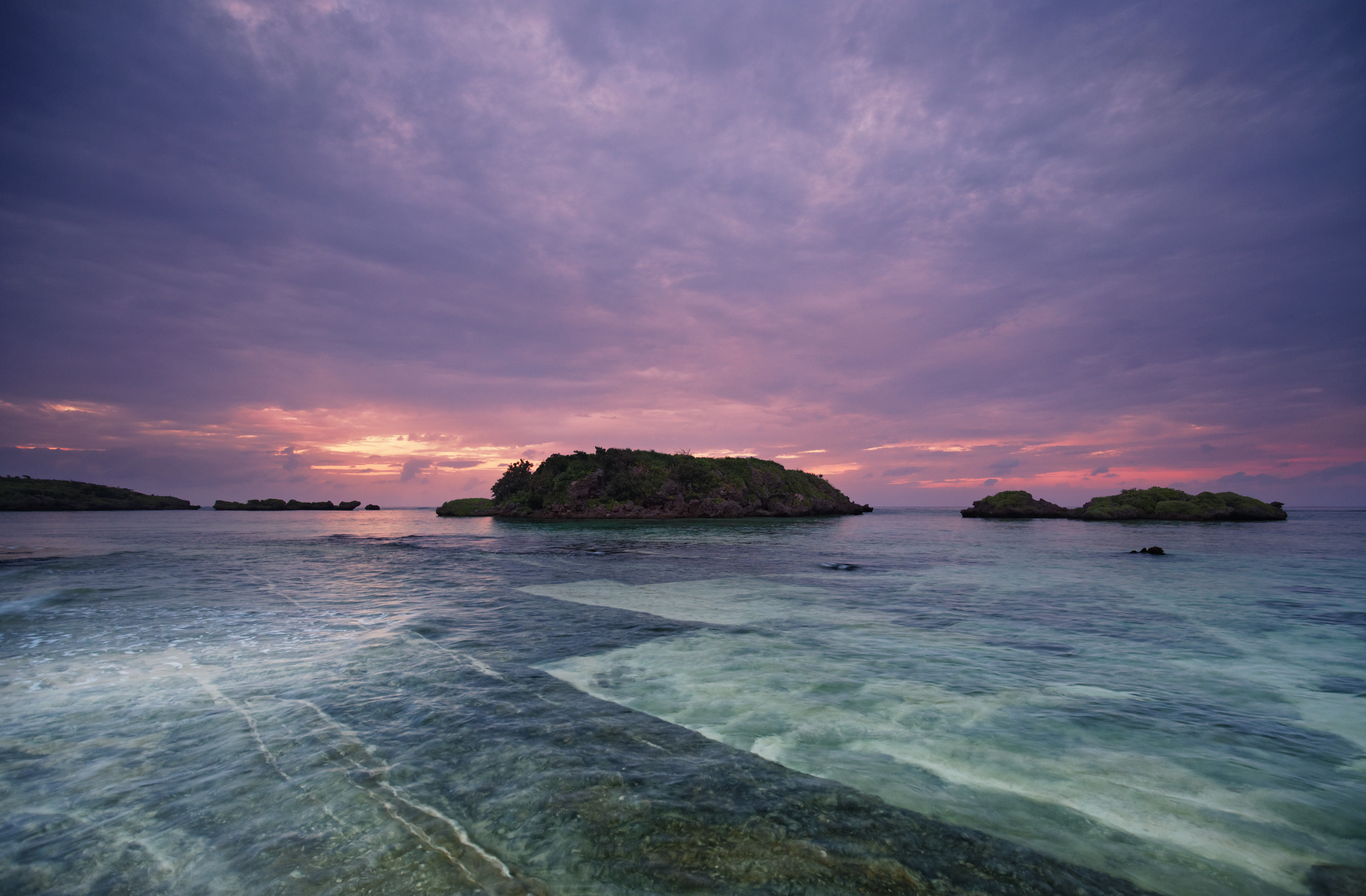 Laden Sie das Natur, Die Insel, Insel, Wasser, Sunset, Sea-Bild kostenlos auf Ihren PC-Desktop herunter