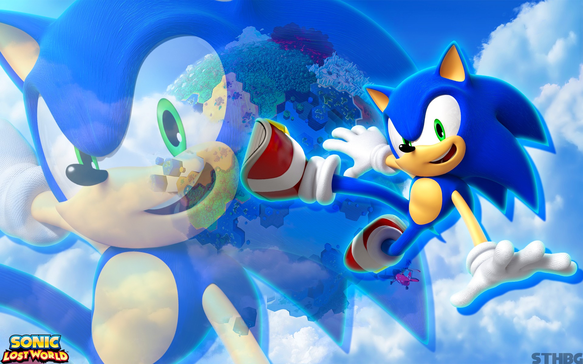 Laden Sie Sonic: Lost World HD-Desktop-Hintergründe herunter
