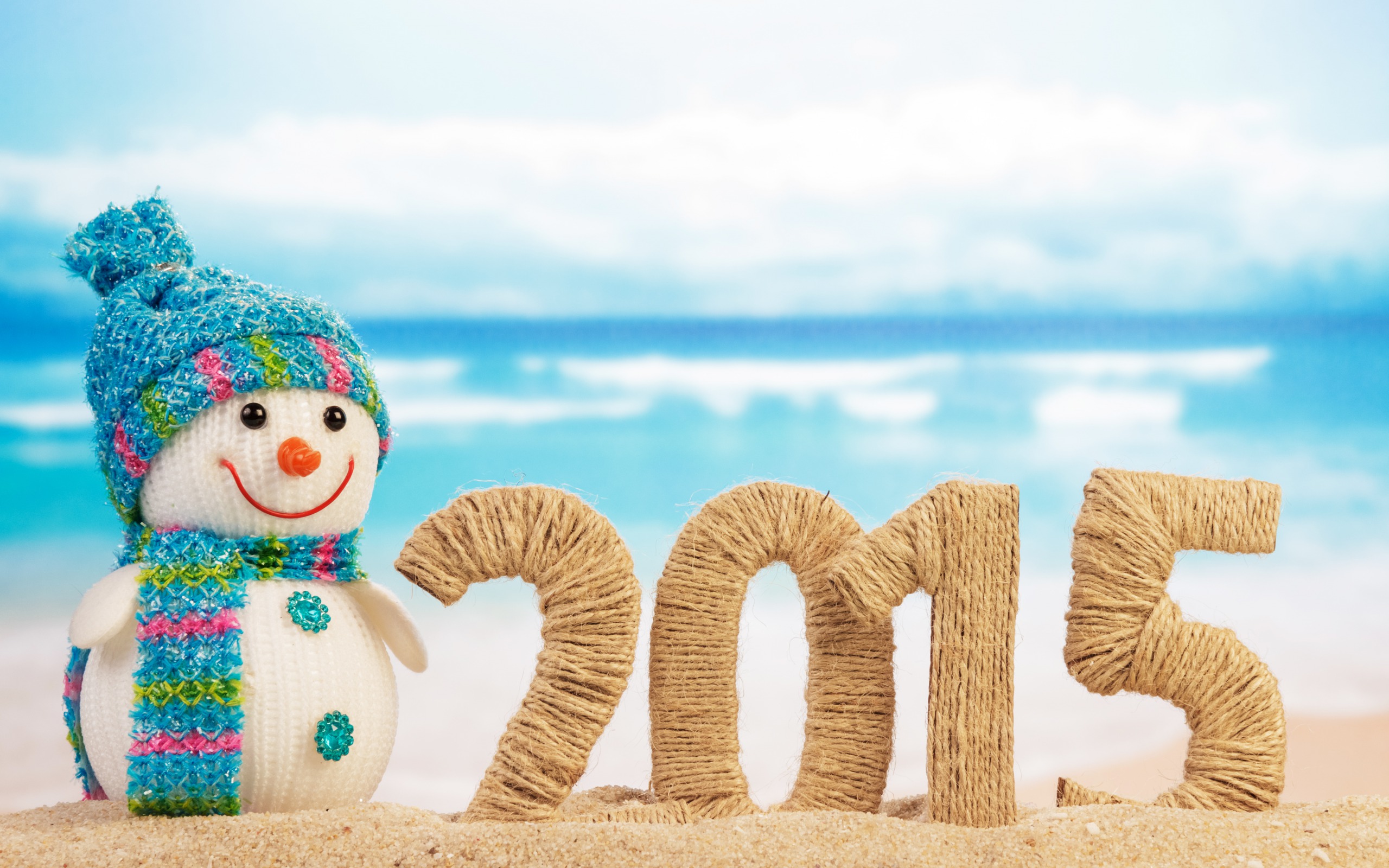 658540 descargar fondo de pantalla día festivo, año nuevo 2015, celebracion, año nuevo, fiesta, muñeco de nieve: protectores de pantalla e imágenes gratis
