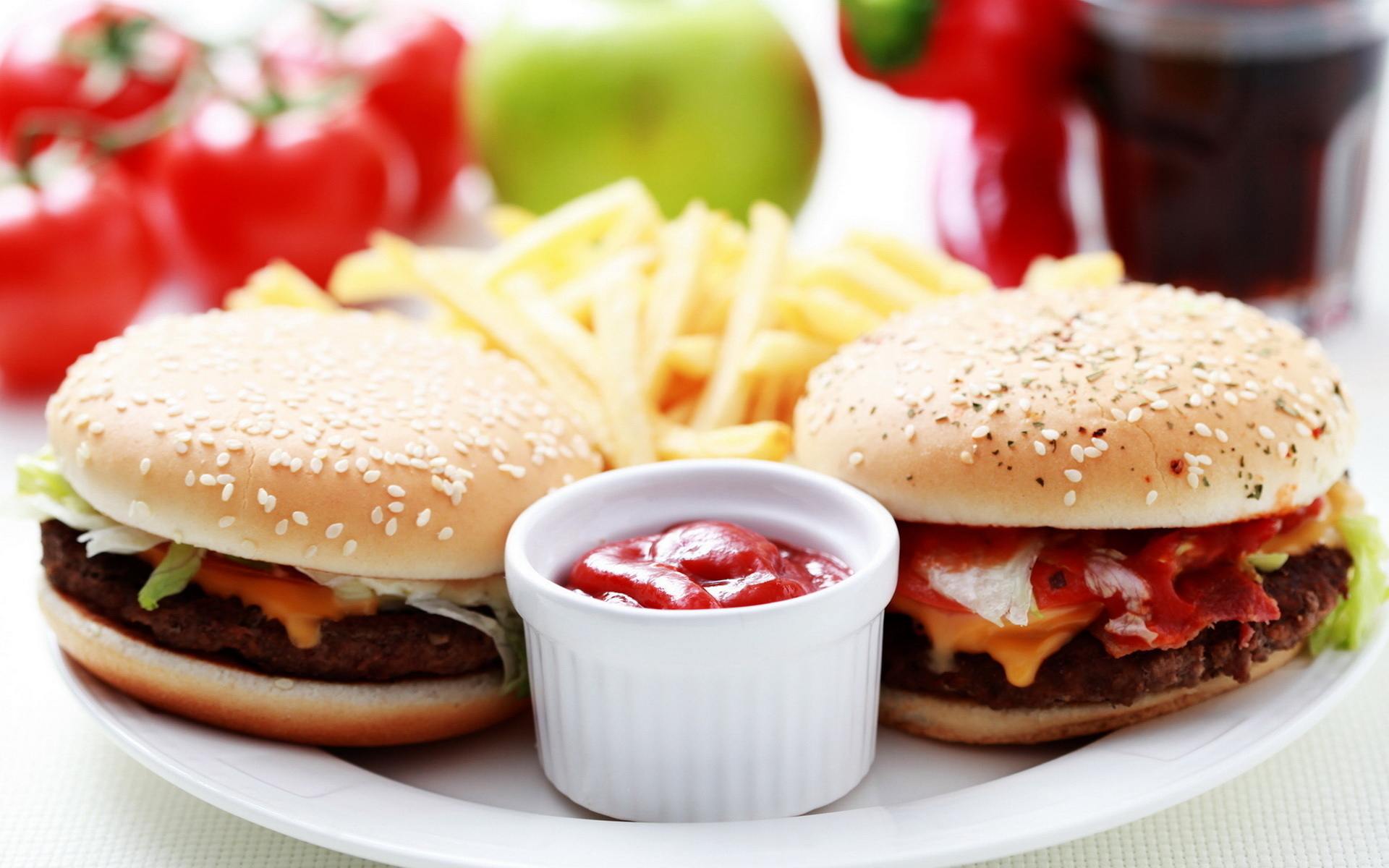 Download mobile wallpaper Food, Burger for free.