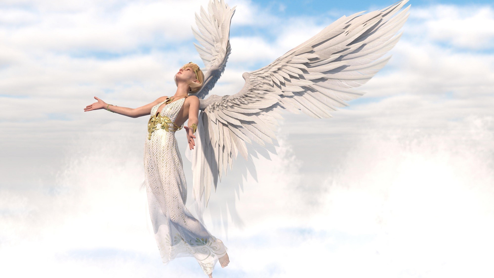 Download mobile wallpaper Fantasy, Angel for free.