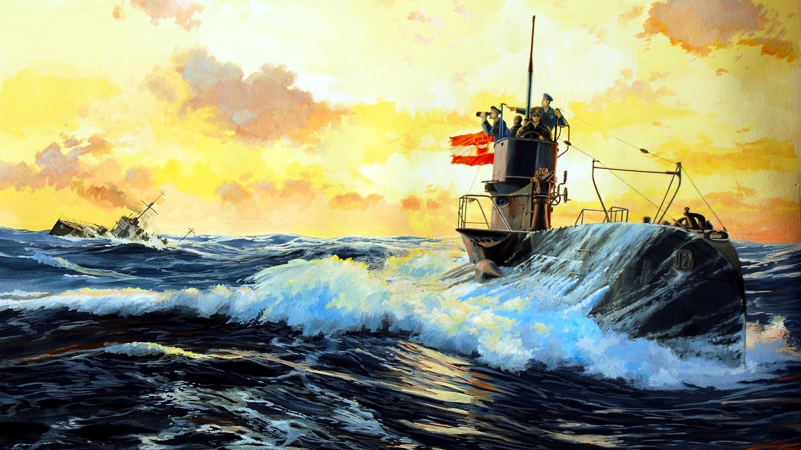 Handy-Wallpaper Kriegsschiffe, U Boot, Militär kostenlos herunterladen.