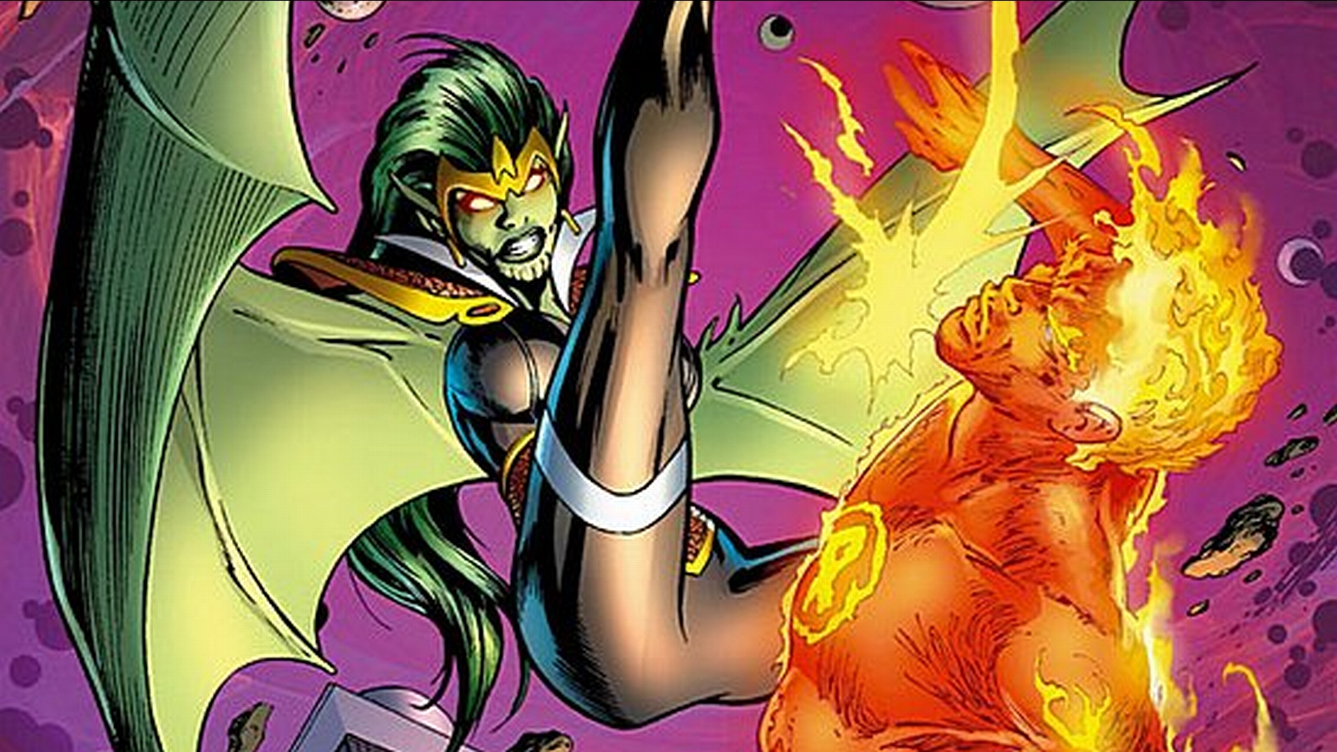 Download mobile wallpaper Fantastic Four, Human Torch (Marvel Comics), Comics for free.