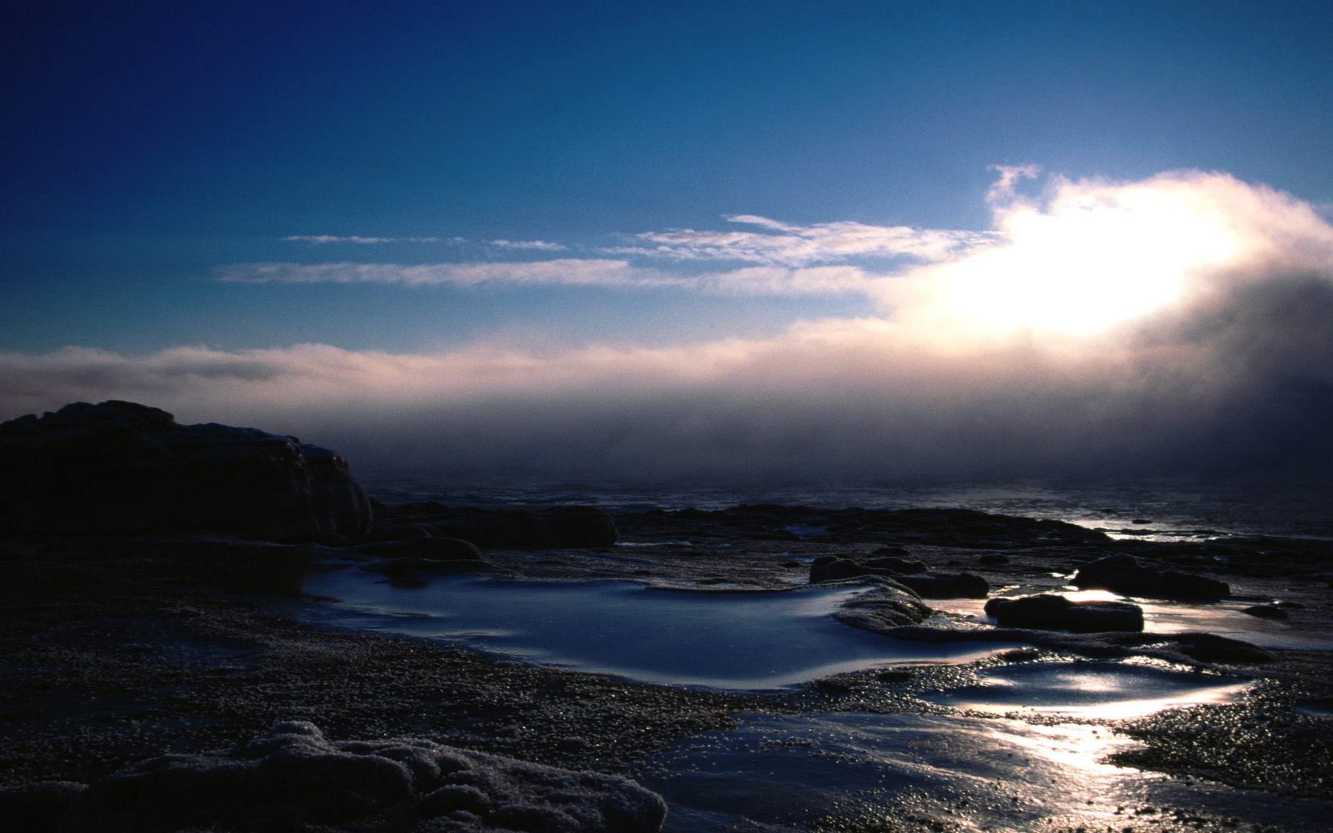 Descarga gratuita de fondo de pantalla para móvil de Agua, Nube, Tierra/naturaleza, Paisaje Marino.