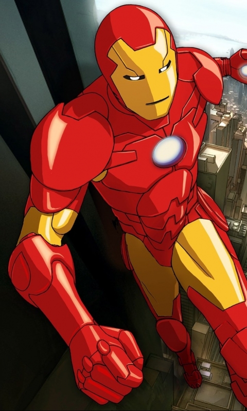 Handy-Wallpaper Iron Man, Comics kostenlos herunterladen.